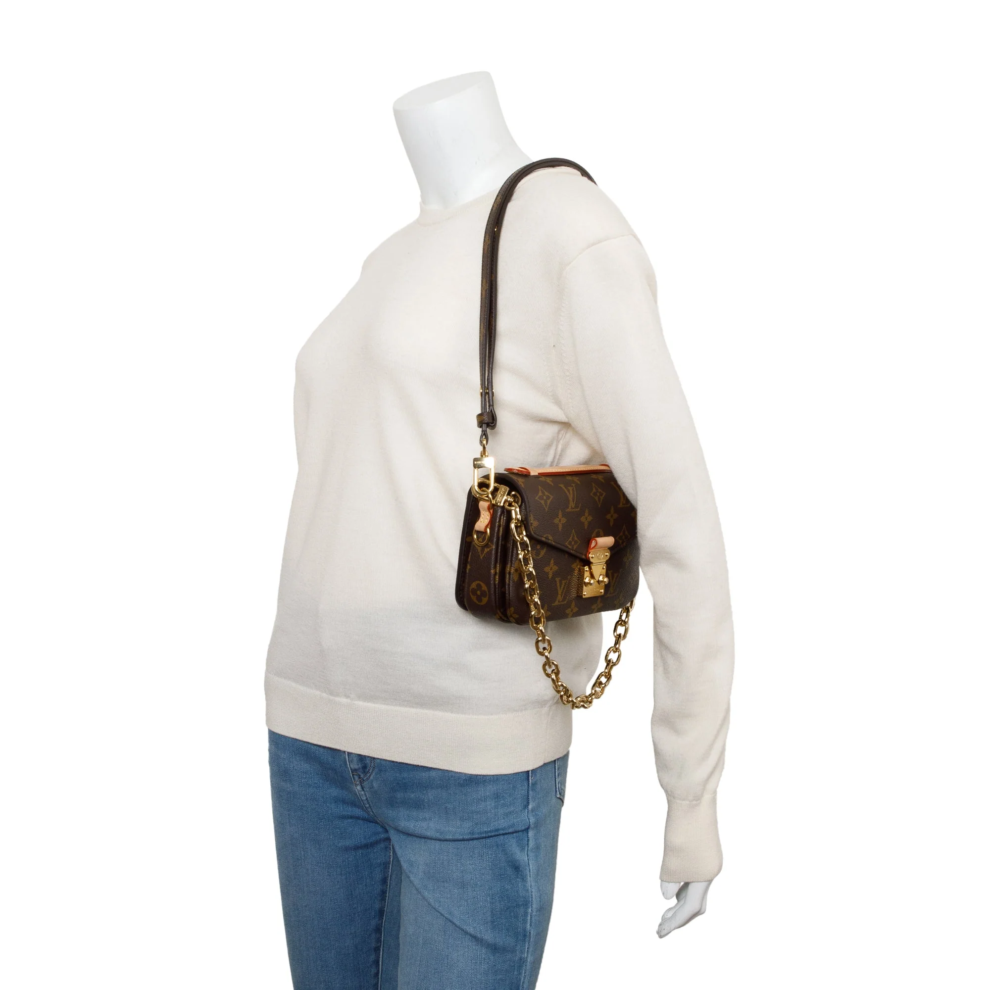 Louis Vuitton Monogram Pochette Metis East West w/ Strap - Image 2