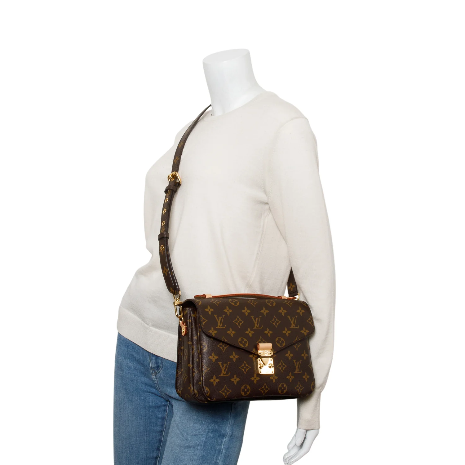 Louis Vuitton Monogram Pochette Metis w/ Box & Strap - Image 2