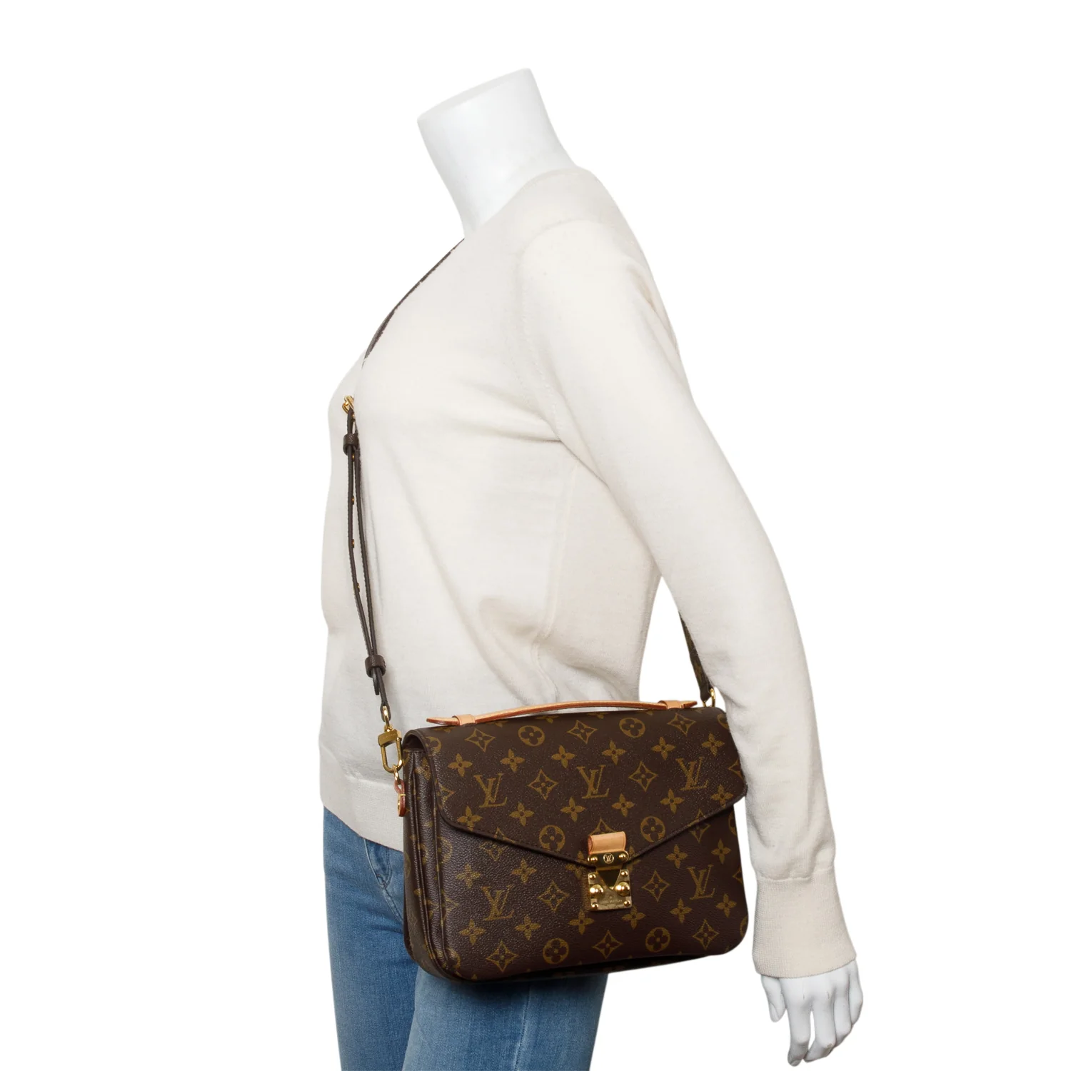 Louis Vuitton Monogram Pochette Metis w/ Box, Strap & Receipt - Image 2