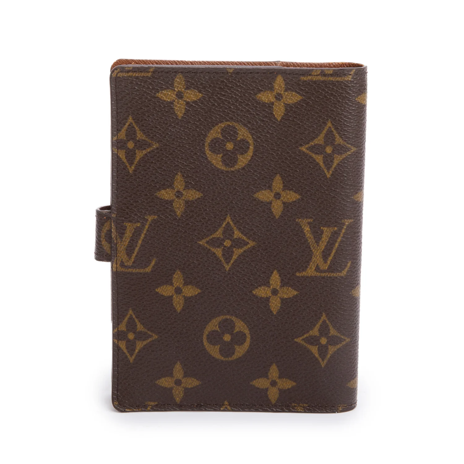 Louis Vuitton Monogram Pocket Small Ring Agenda Cover w/ Box - Image 4
