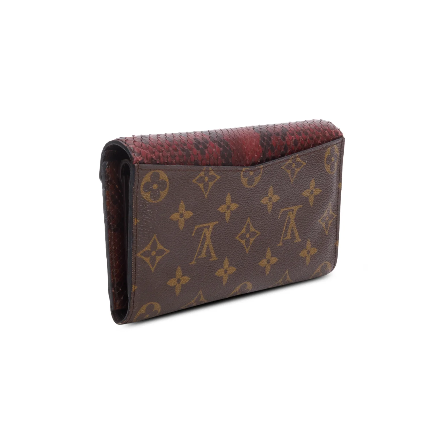 Louis Vuitton Monogram Python Ostrich Lizard Majestueux Wallet - Image 4