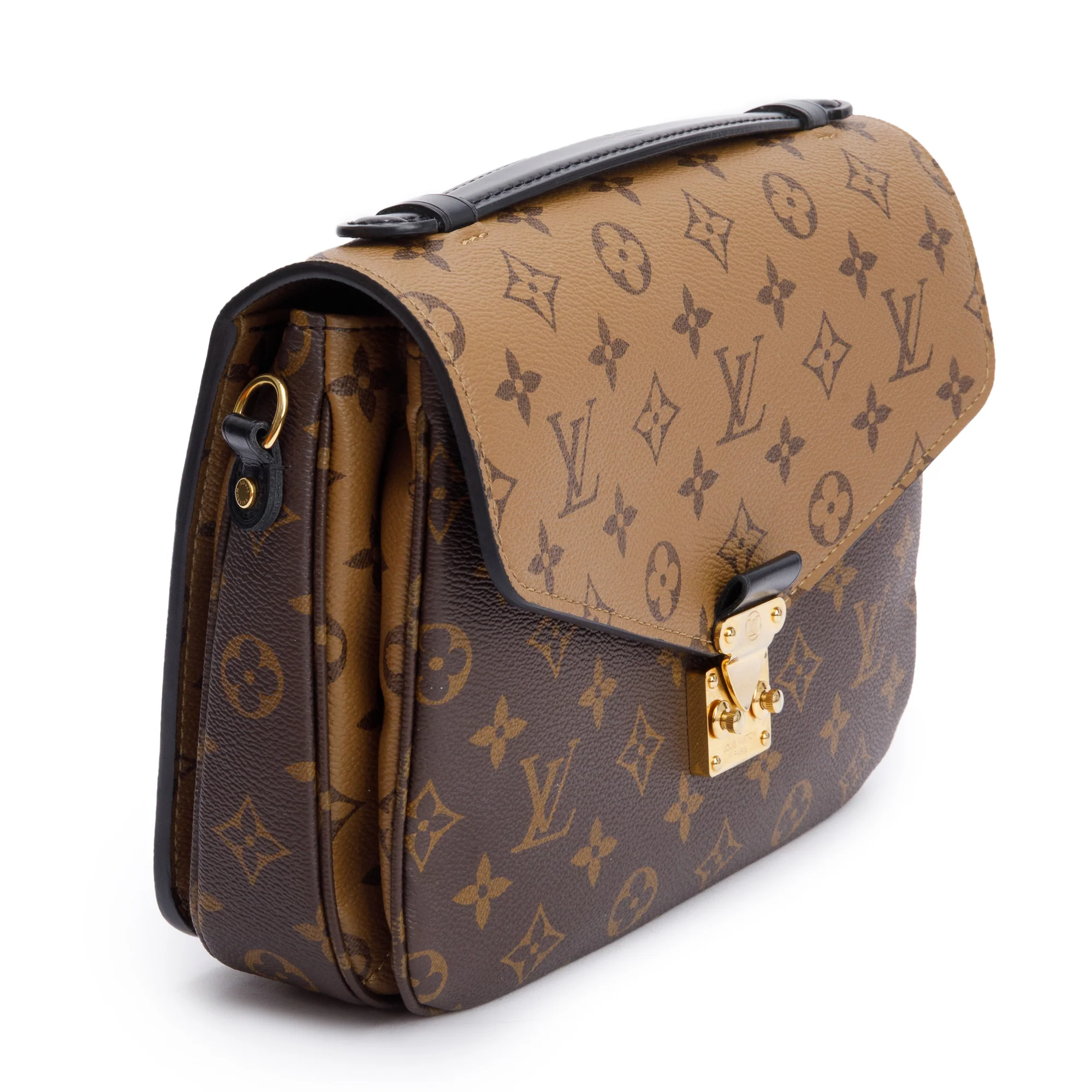 Louis Vuitton Monogram Reverse Pochette Metis w/ Strap & Box - Image 5