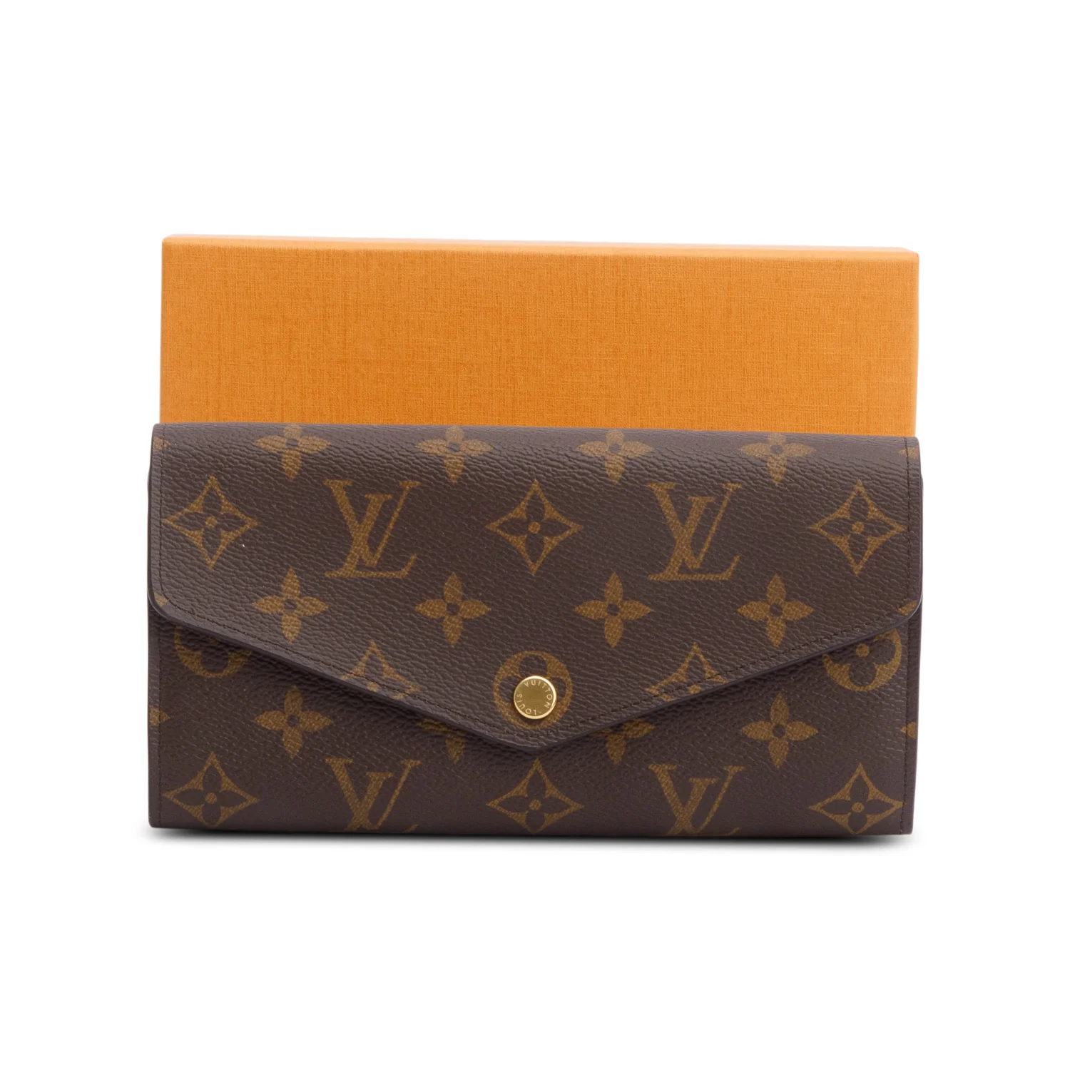 Louis Vuitton Monogram Sarah Wallet w/ Box - Image 2
