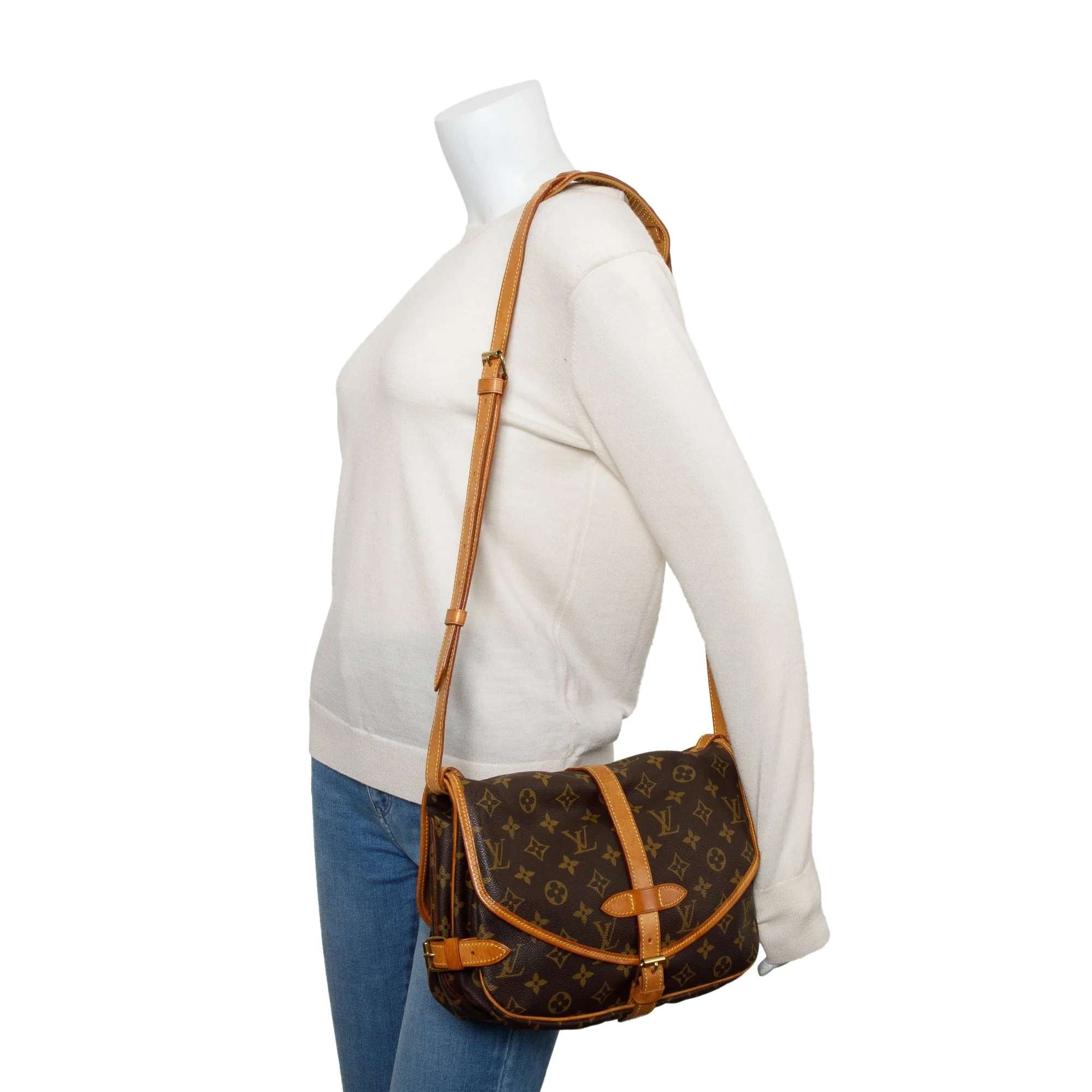 Louis Vuitton Monogram Saumur 30 - Image 2