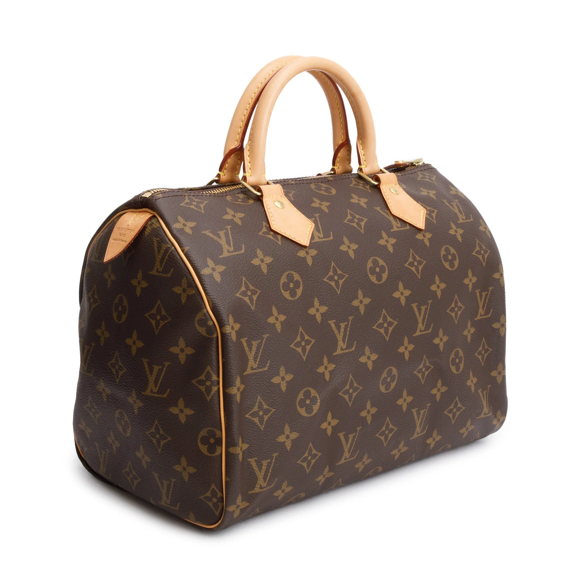 Louis Vuitton Monogram Speedy 30 w/ Strap - Image 3