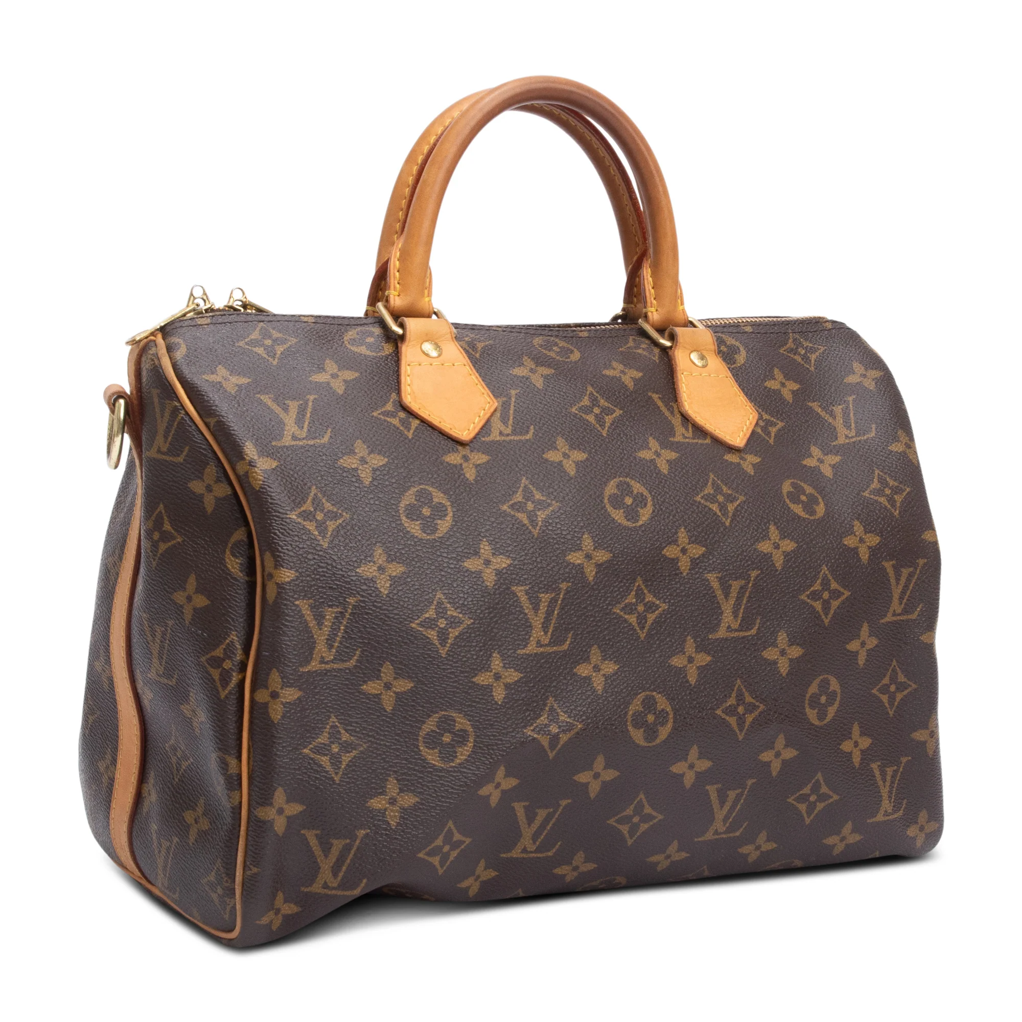 Louis Vuitton Monogram Speedy Bandouliere 30 w/ Strap - Image 6
