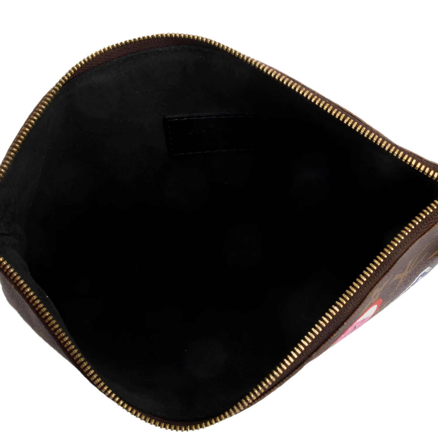 Louis Vuitton Monogram Travel Patches City Wristlet Pouch - Image 5