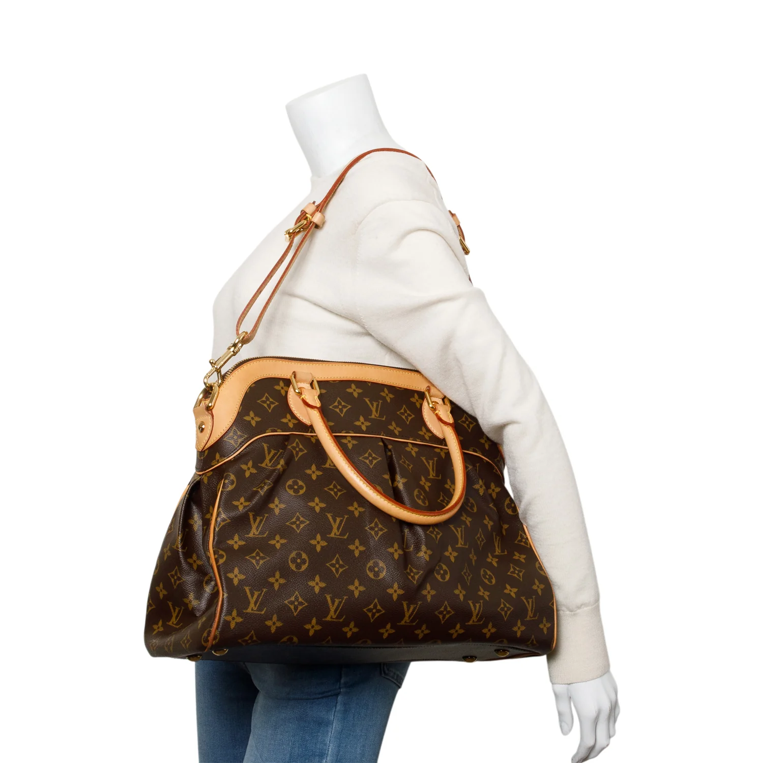 Louis Vuitton Monogram Trevi GM w/ Strap - Image 2