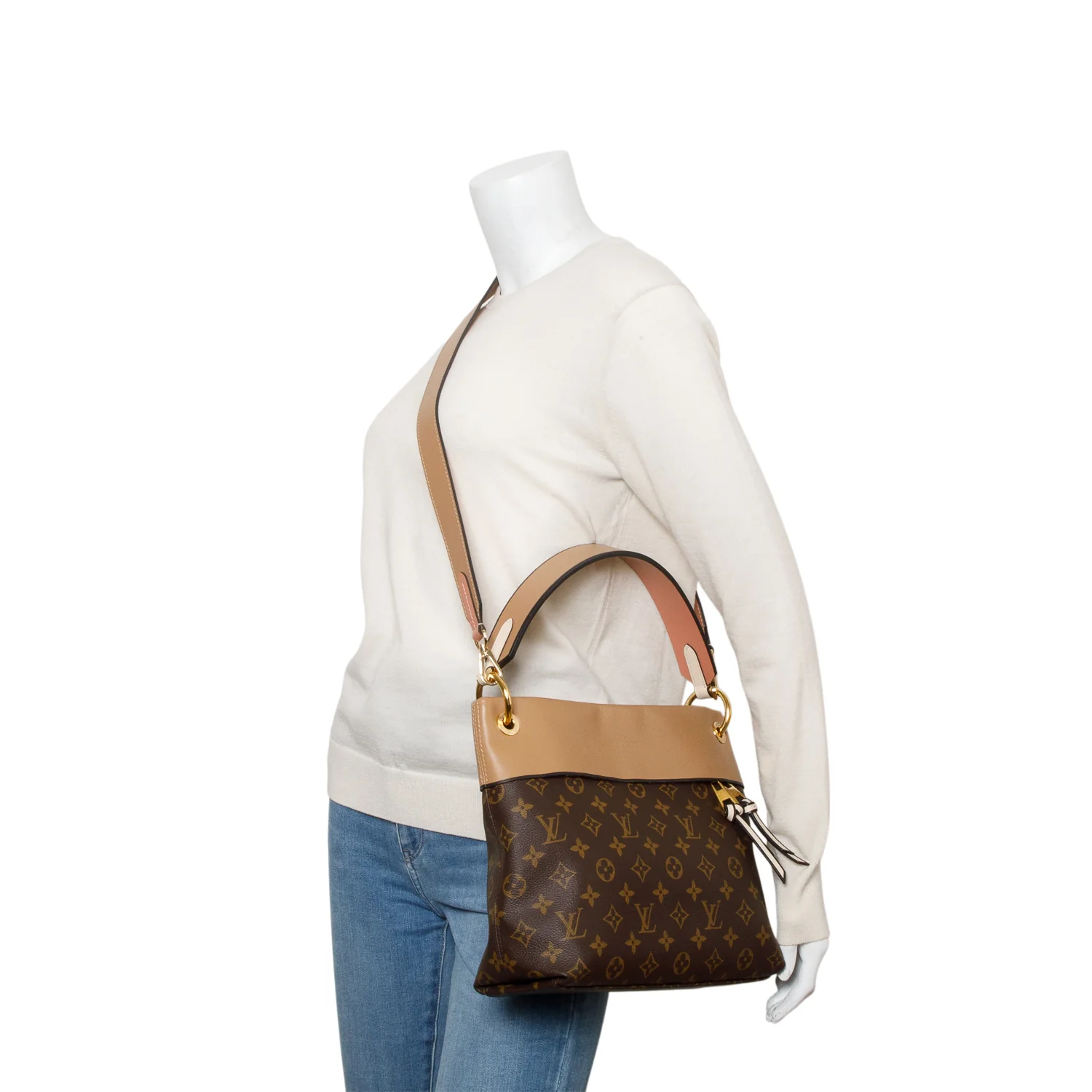 Louis Vuitton Monogram Tuileries Hobo w/ Strap - Image 2