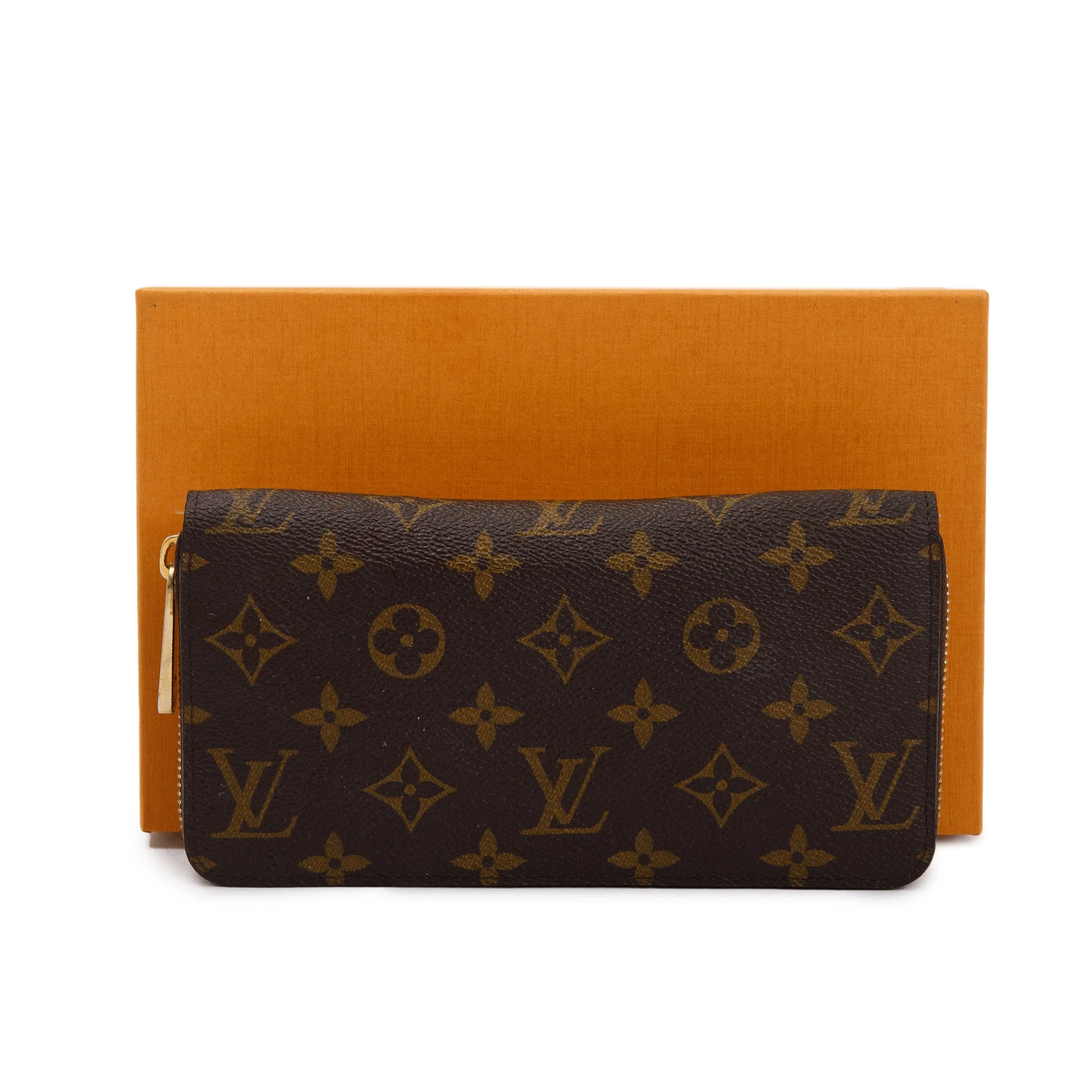 Louis Vuitton Monogram Zippy Wallet w/ Box & Receipt - Image 2