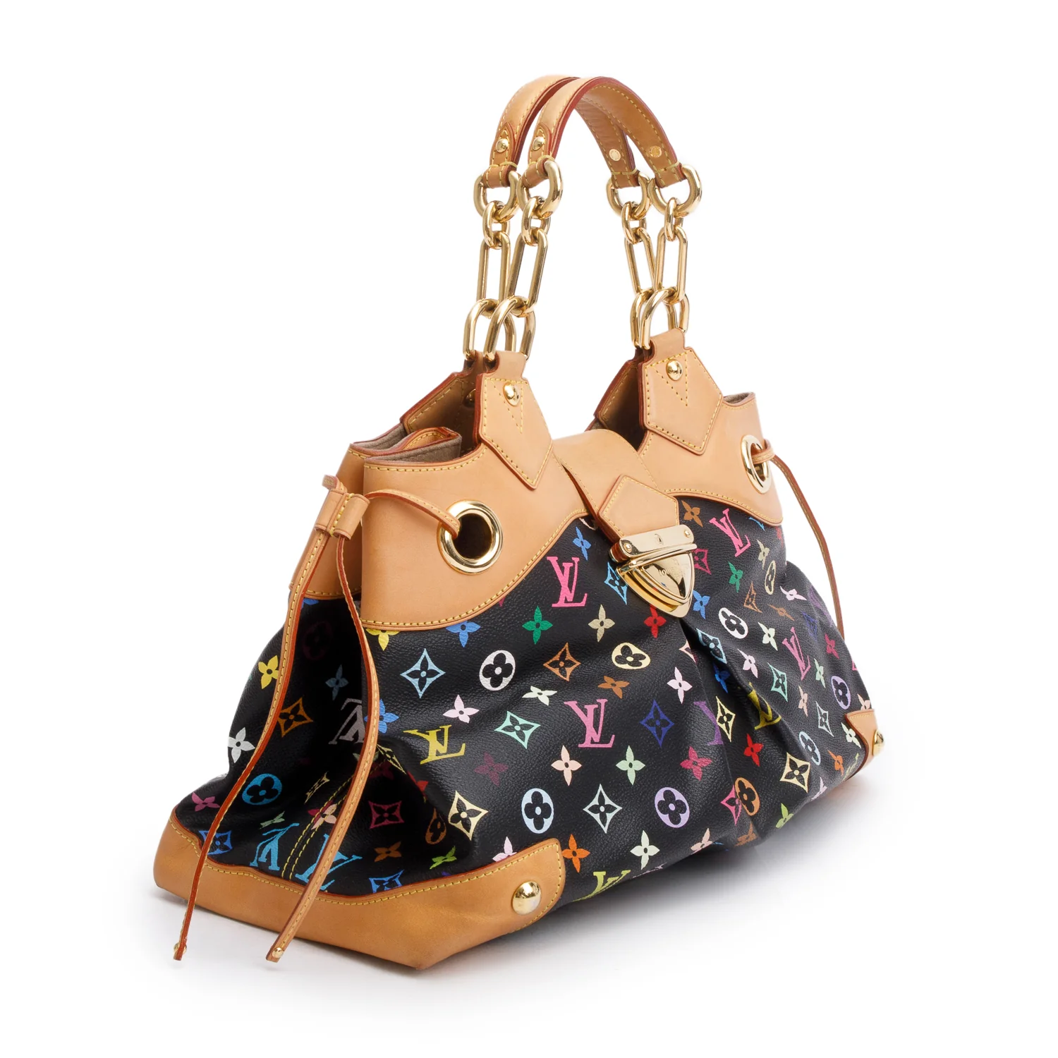 Louis Vuitton Multicolor Black Ursula Handbag - Image 2