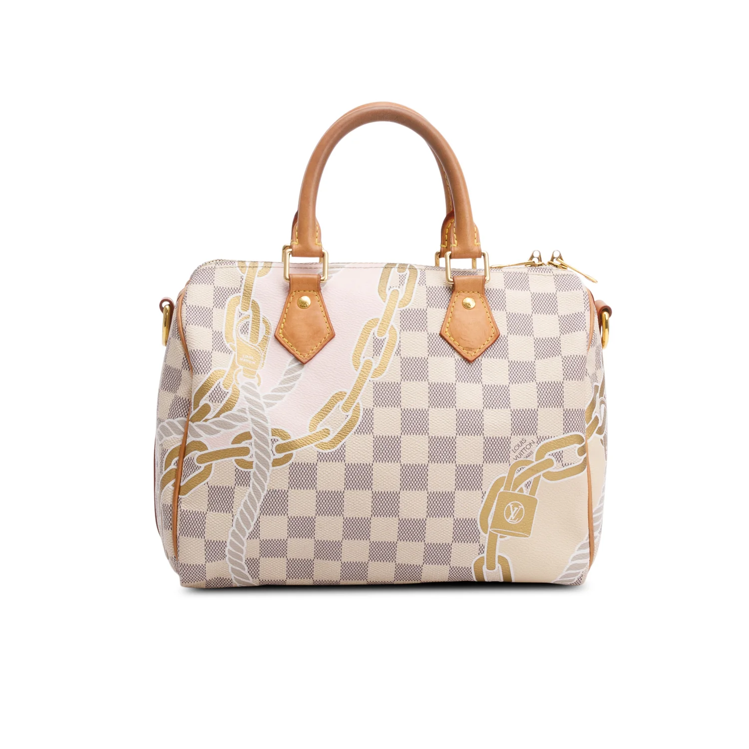 Louis Vuitton Nautical Damier Azur Speedy Bandouliere 25 w/ Strap - Image 2