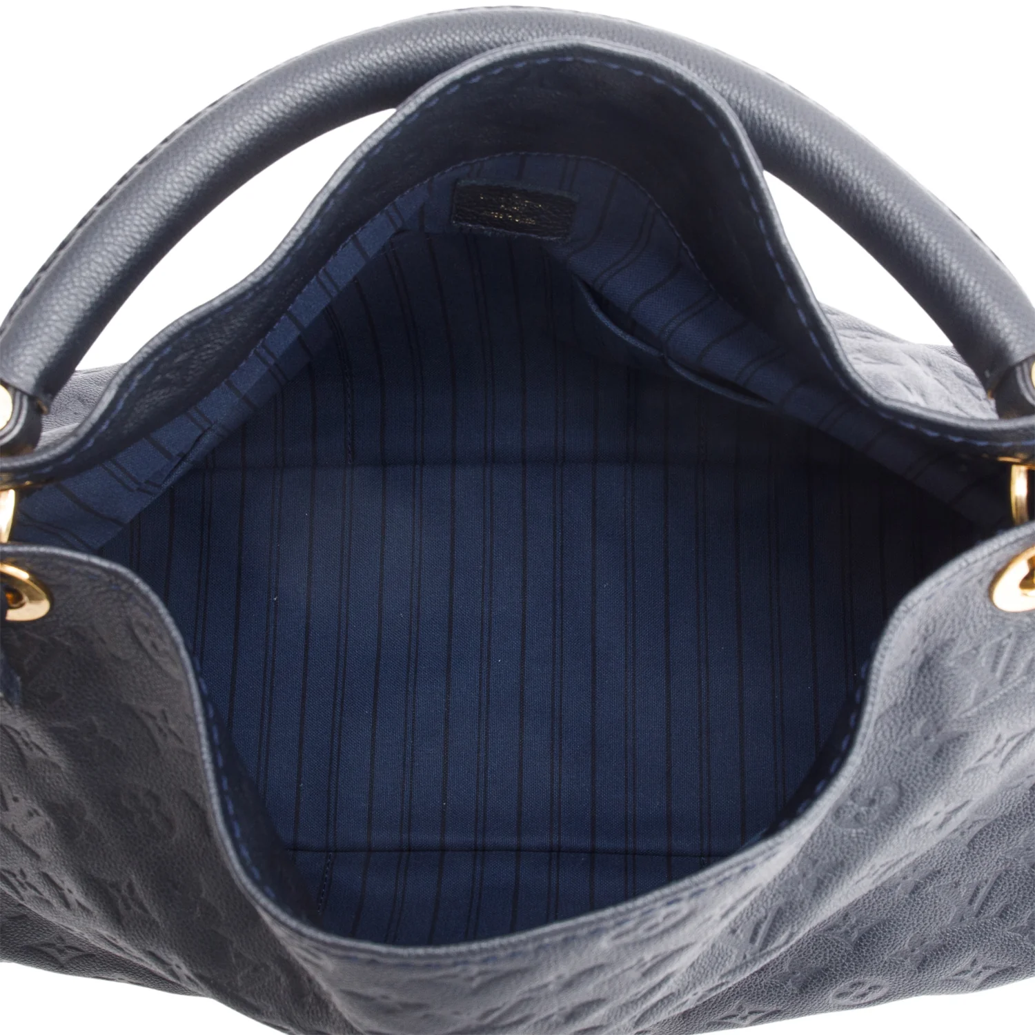 Louis Vuitton Navy Monogram Empreinte Artsy MM w/ Box - Image 7