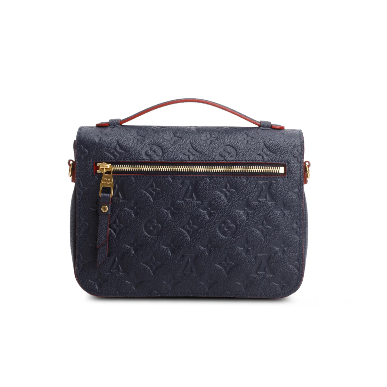 Louis Vuitton Navy Monogram Empreinte Pochette Metis - Image 5