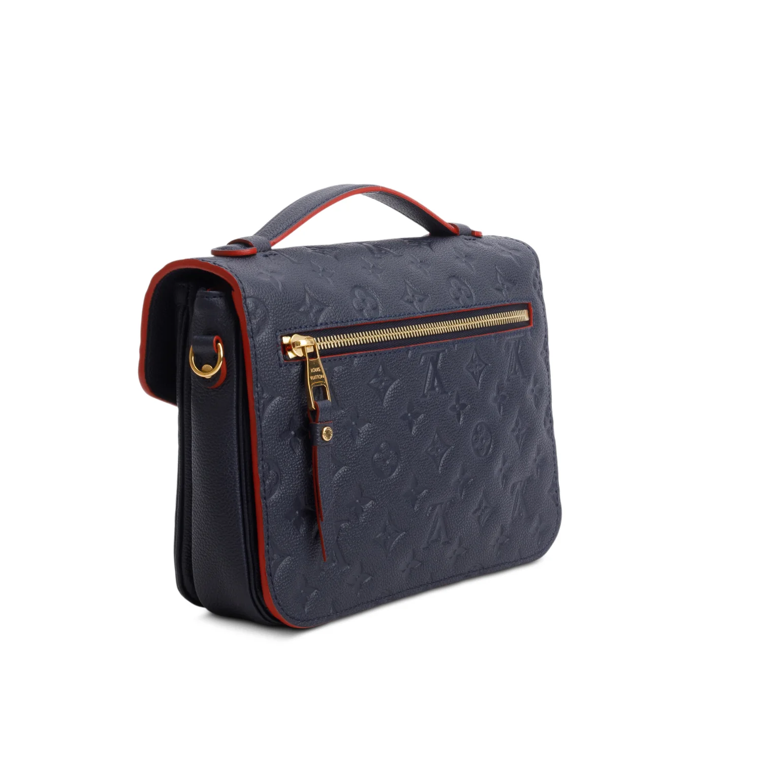 Louis Vuitton Navy Monogram Empreinte Pochette Metis - Image 6
