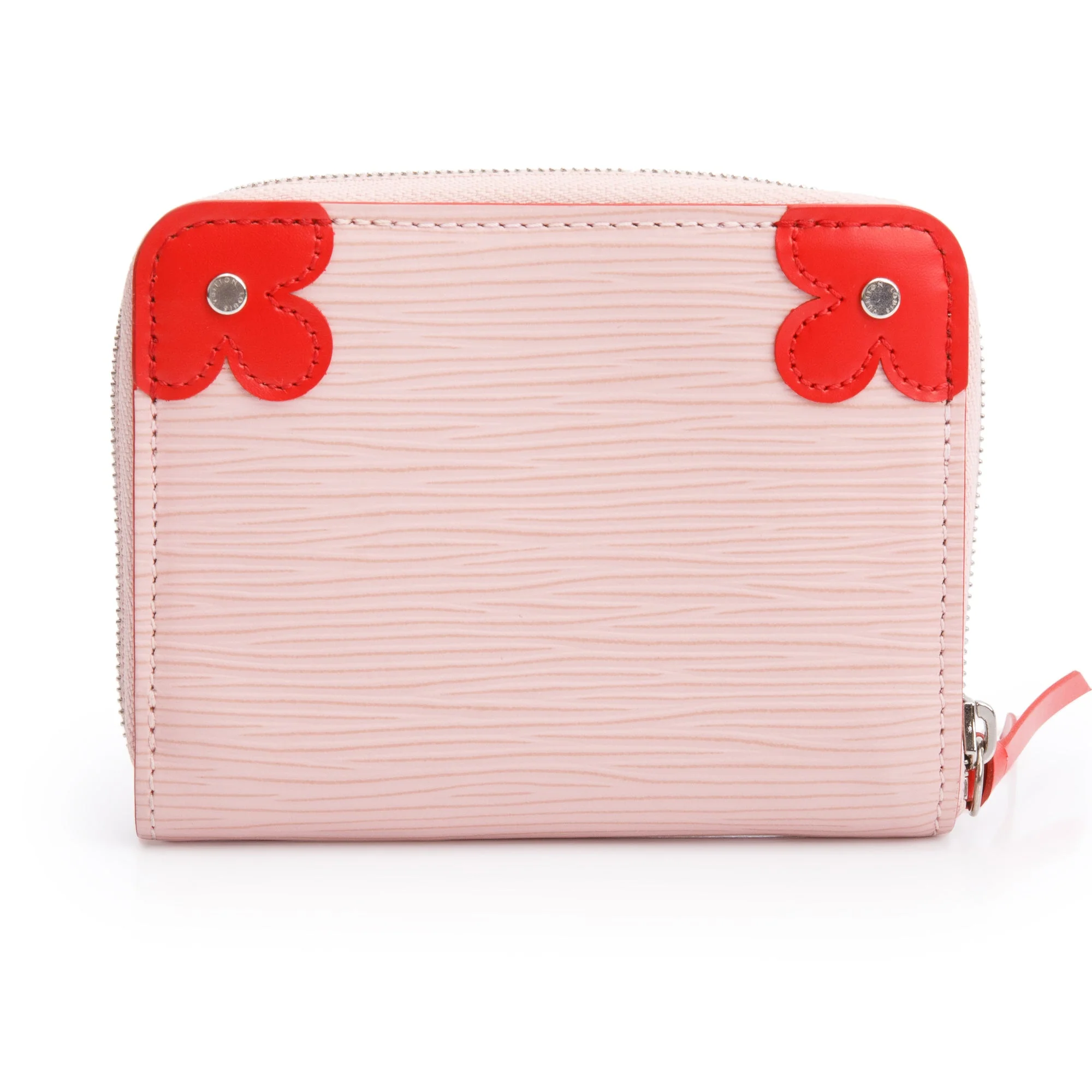 Louis Vuitton Pink Epi Leather Blooming Corners Zippy Coin Purse - Image 3