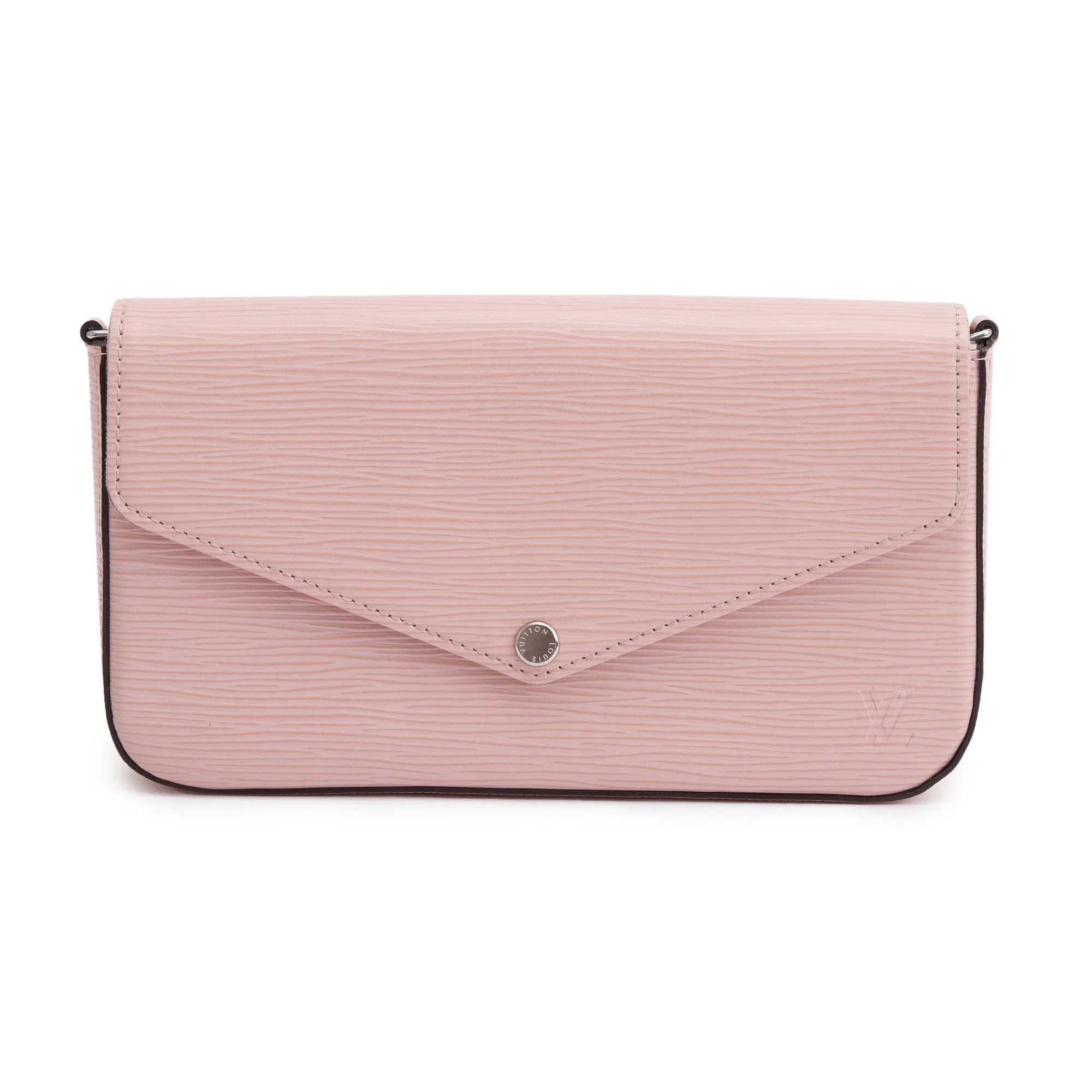 Louis Vuitton Pink Epi Leather Felicie Pochette Bag w/ Box & Inserts - Image 4