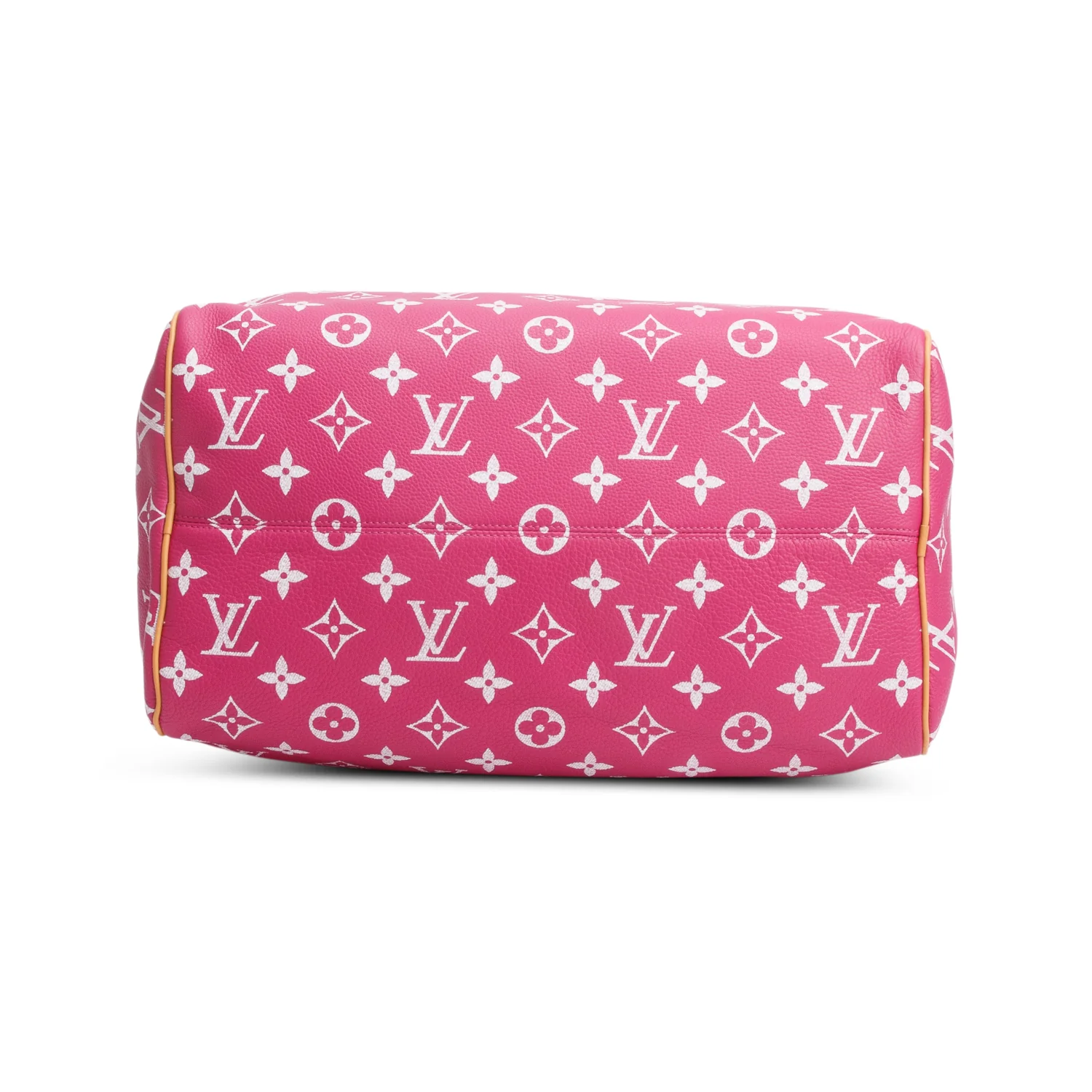Louis Vuitton Pink Monogram Calf Leather Speedy P9 Bandouliere 40 w/ Box, Strap & Pouch - Image 8