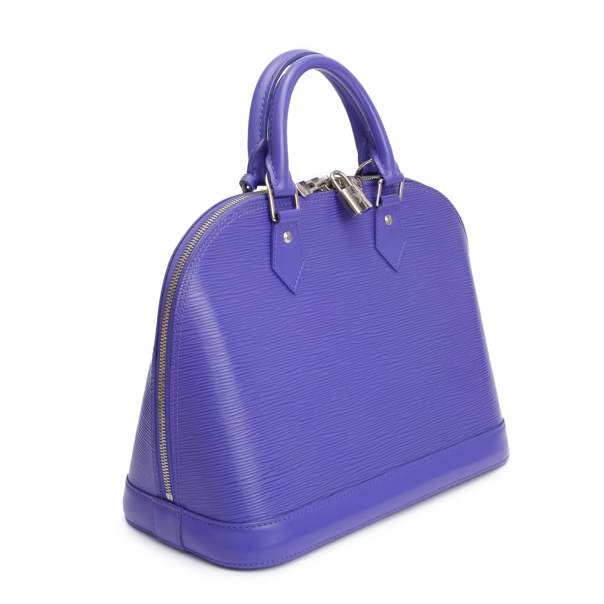 Louis Vuitton Purple Epi Leather Alma PM - Image 3