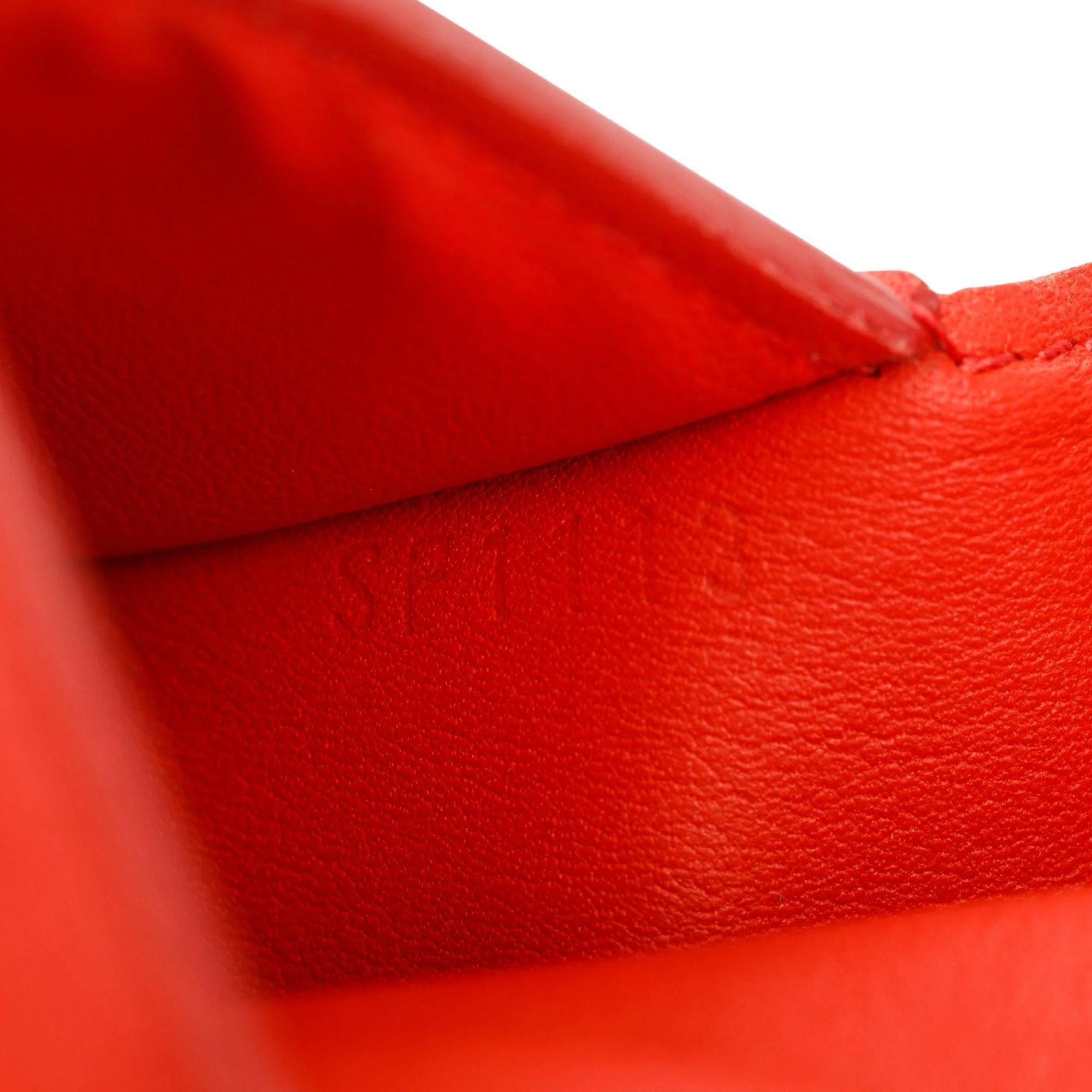 Louis Vuitton Red Damier Infini Leather Pocket Organizer - Image 8