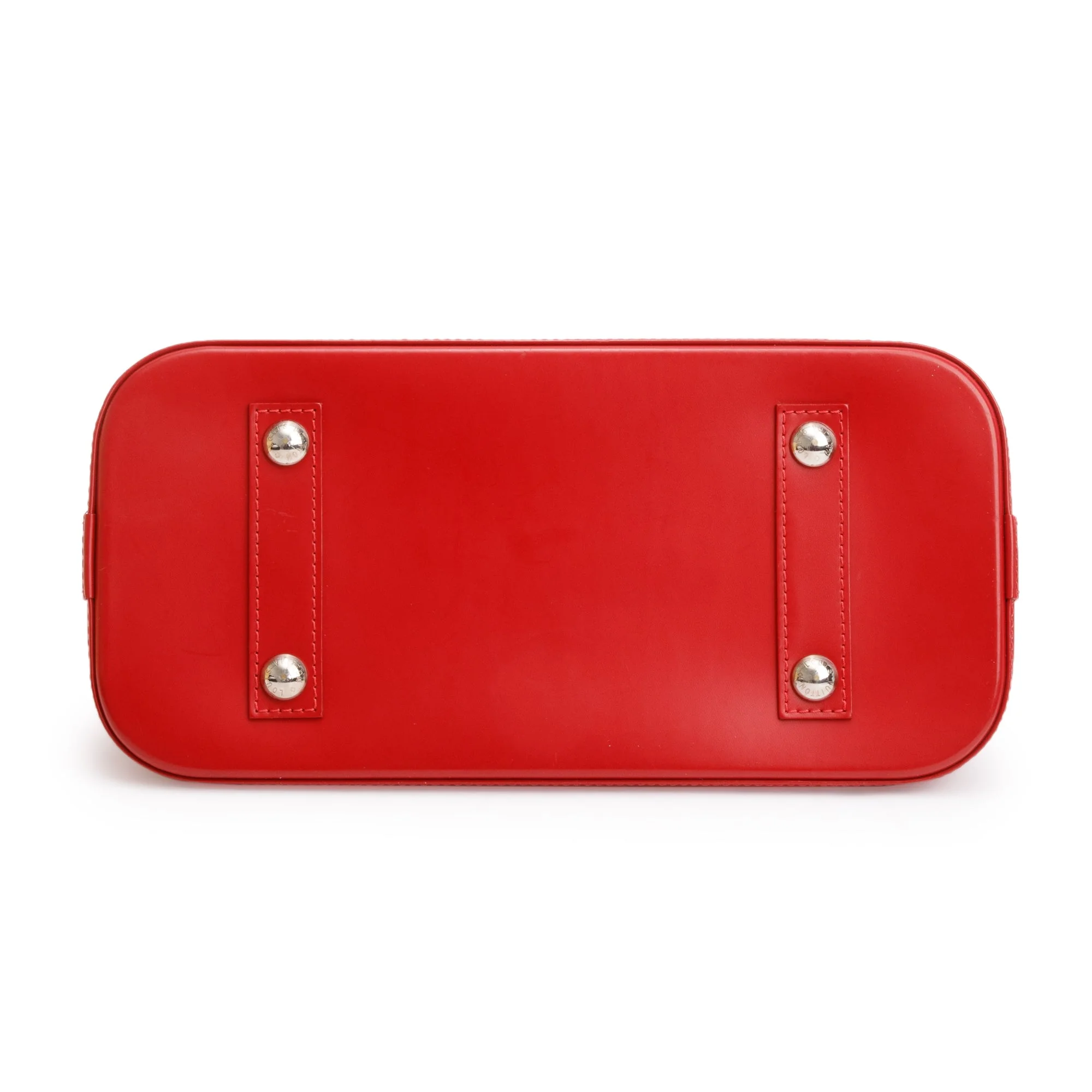 Louis Vuitton Red Epi Leather Alma PM - Image 5
