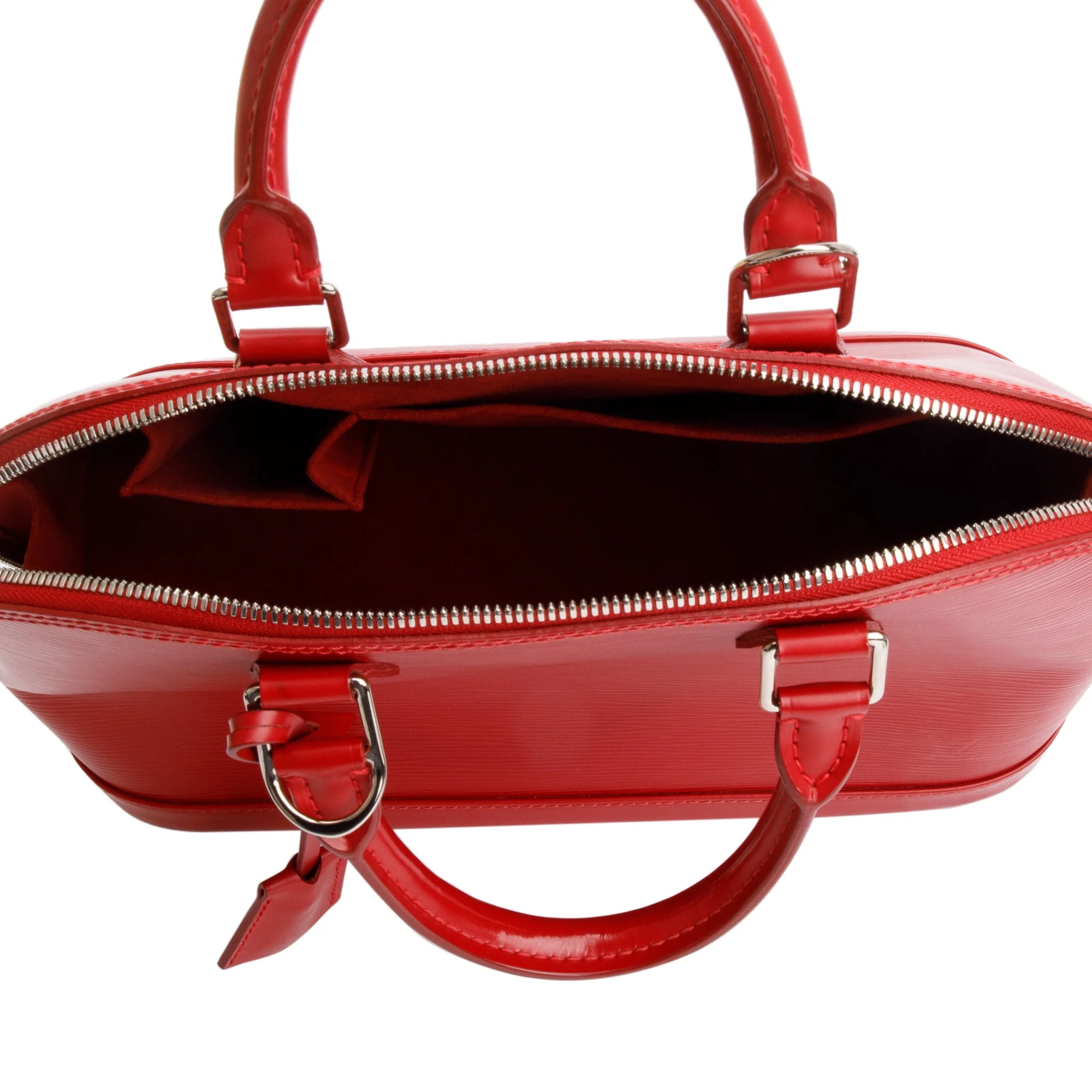 Louis Vuitton Red Epi Leather Alma PM - Image 6