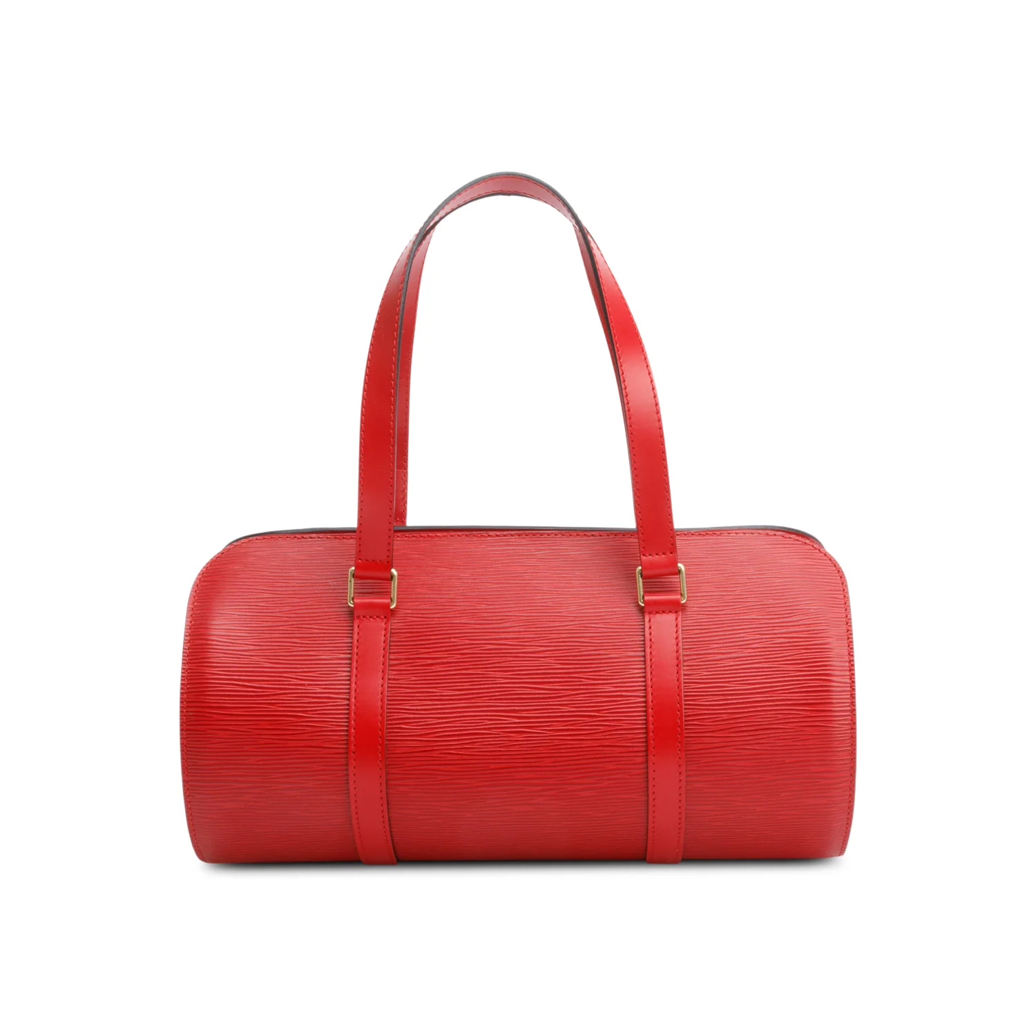 Louis Vuitton Red Epi Leather Soufflot Bag - Image 3