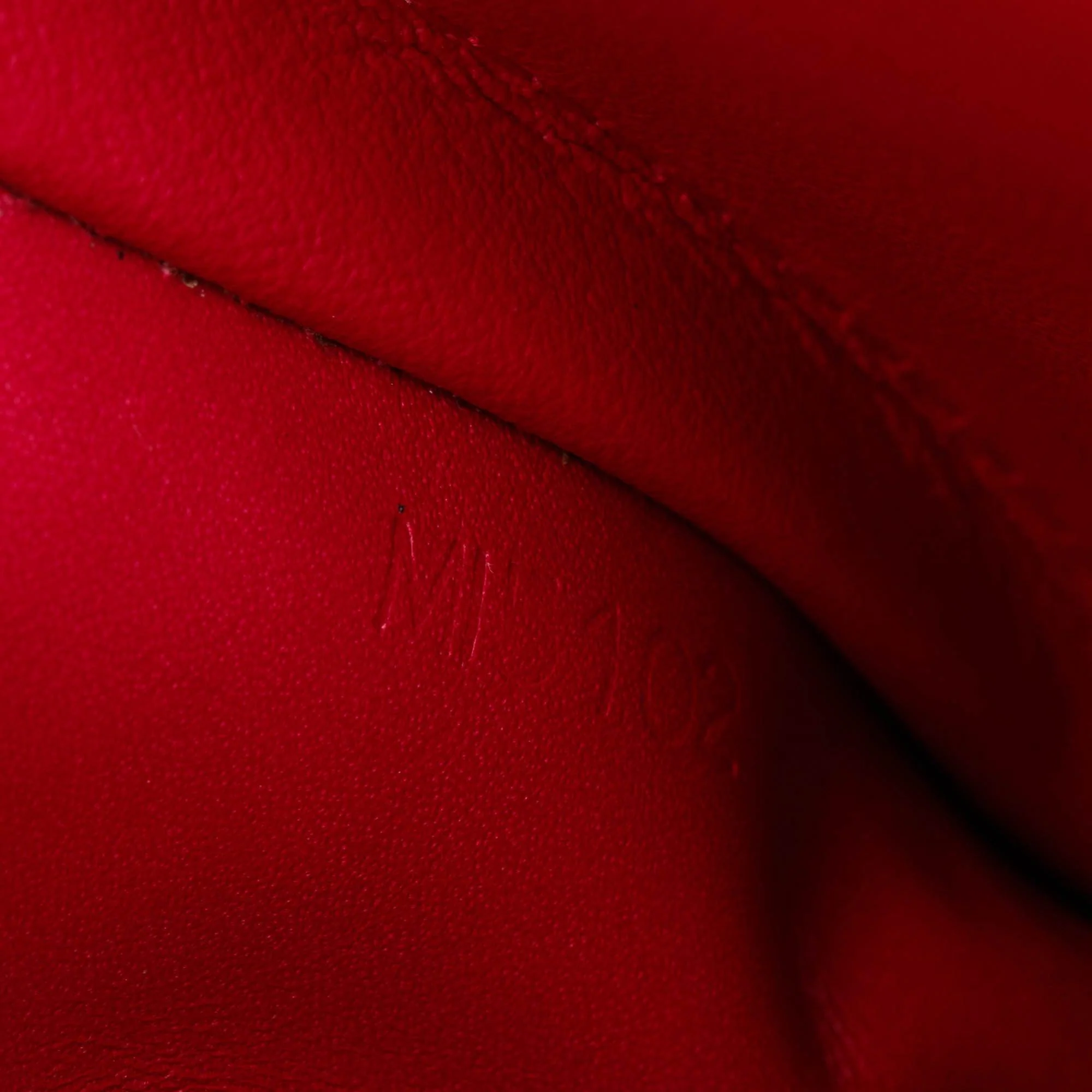 Louis Vuitton Red Monogram Vernis French Purse Compact Wallet - Image 5