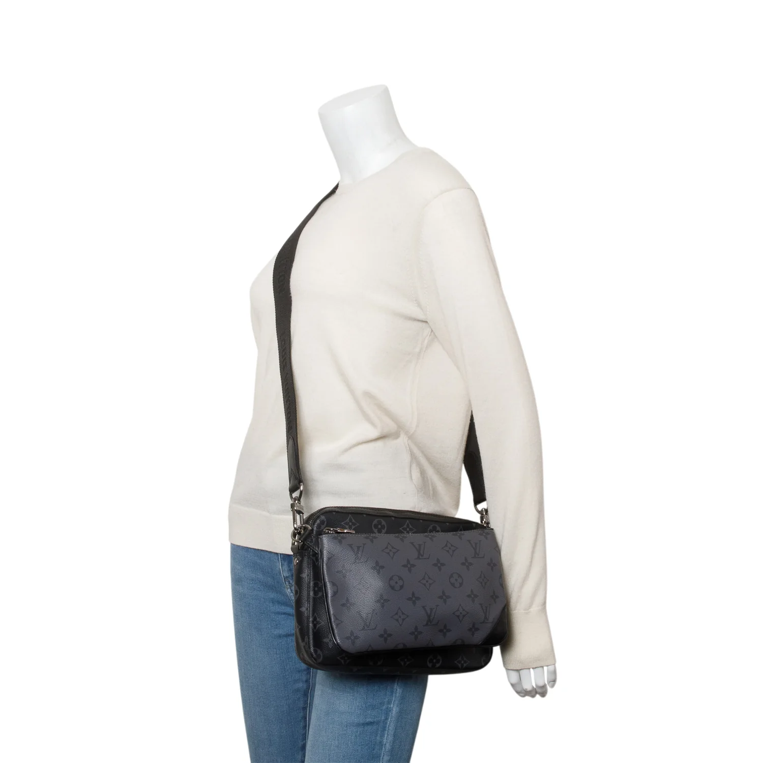 Louis Vuitton Reverse Monogram Eclipse Trio Messenger Bag - Image 2