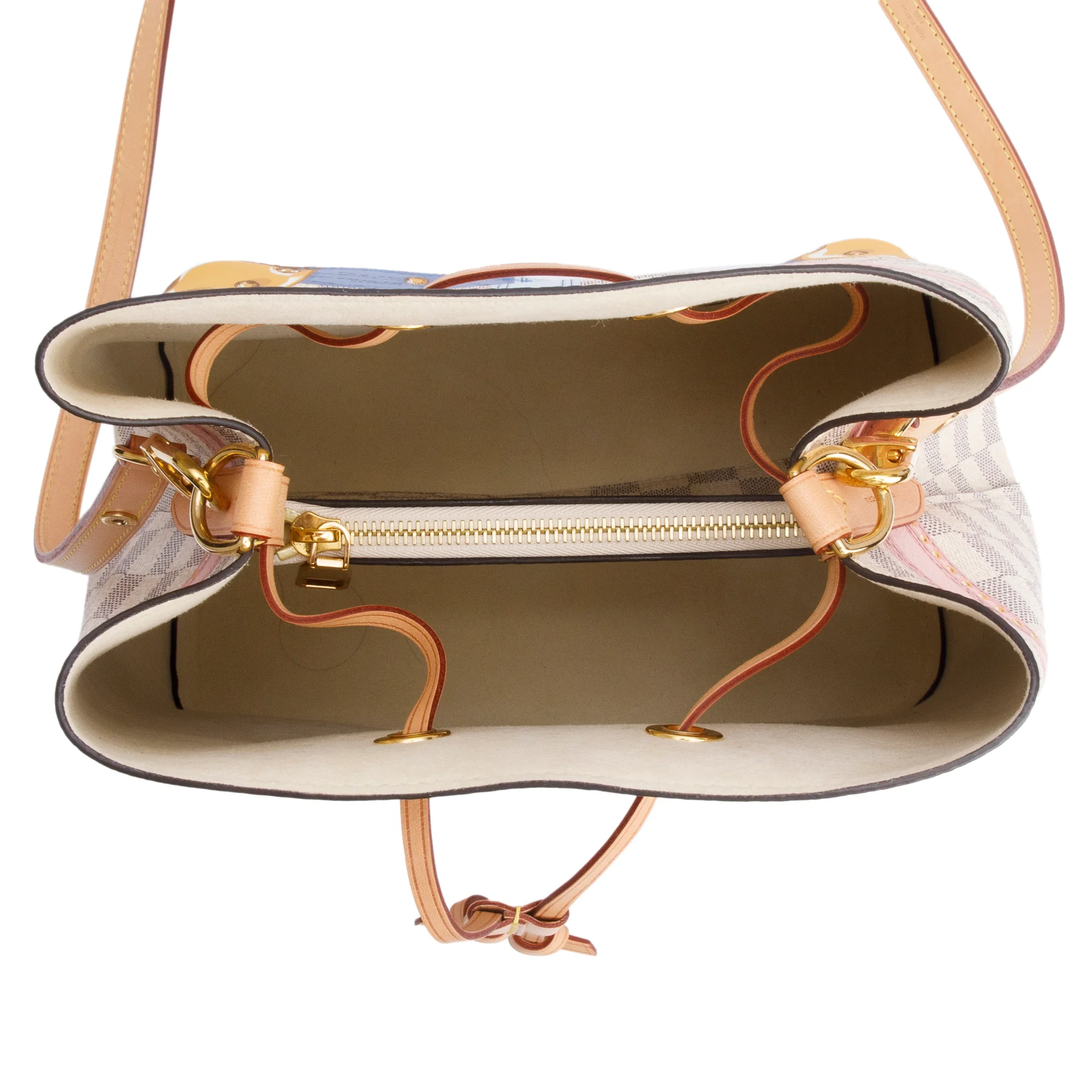 Louis Vuitton Summer Trunk Damier Azur Neonoe MM - Image 3