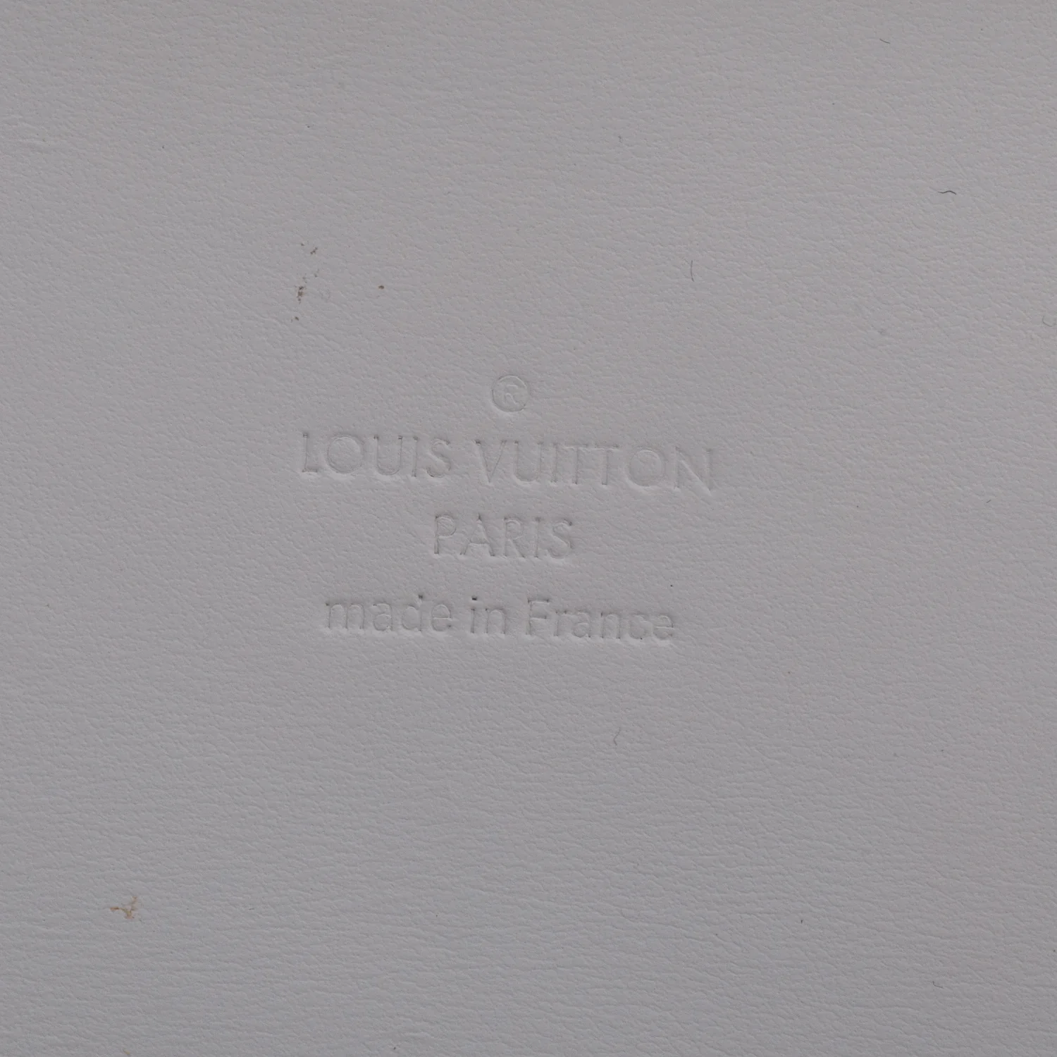 Louis Vuitton Transparent Epi White Leather Soft Trunk Bag - Image 9
