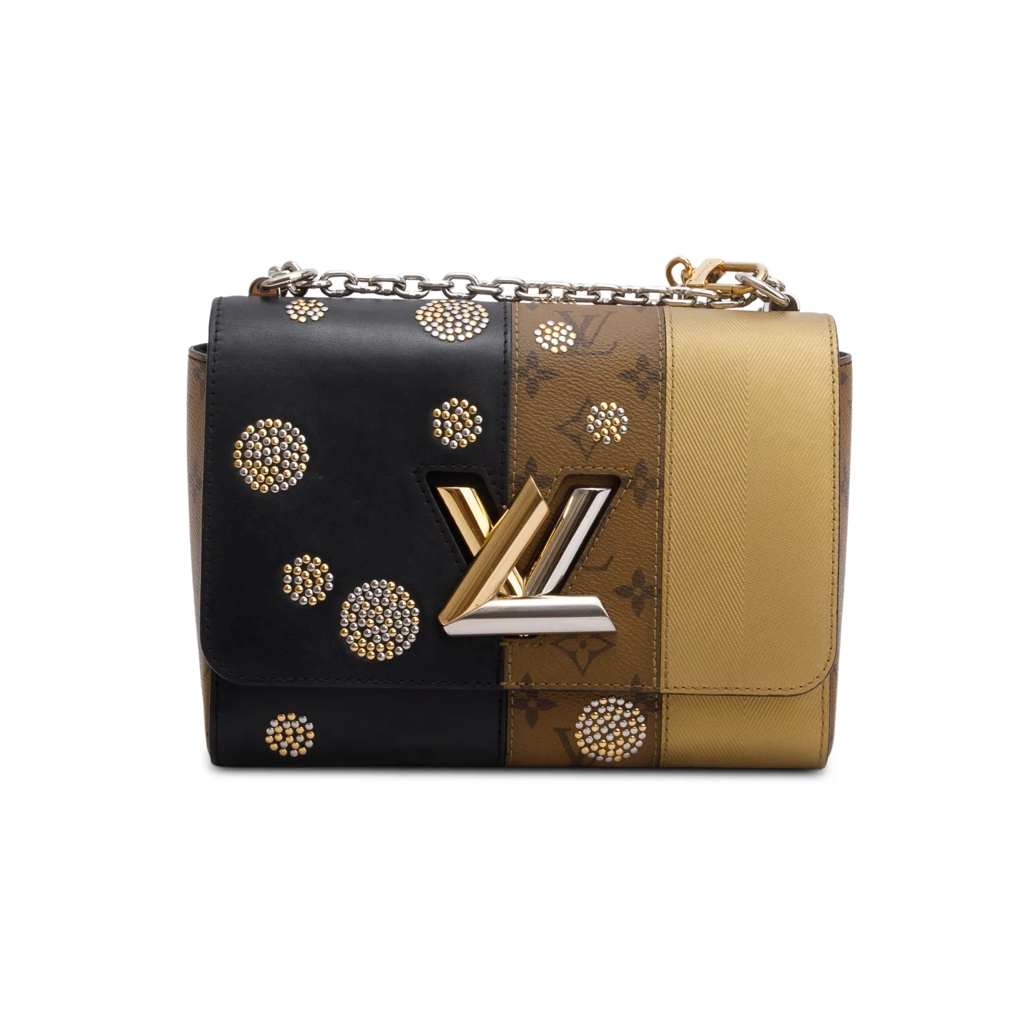 Louis Vuitton Tricolor Reverse Monogram Night Lights Twist MM - Image 3