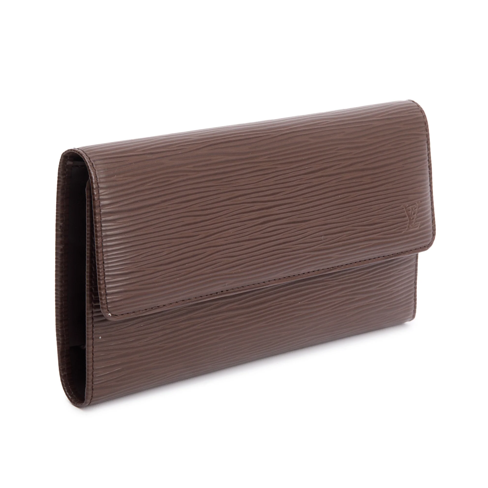 Louis Vuitton Vintage Brown Epi Leather International Wallet - Image 2