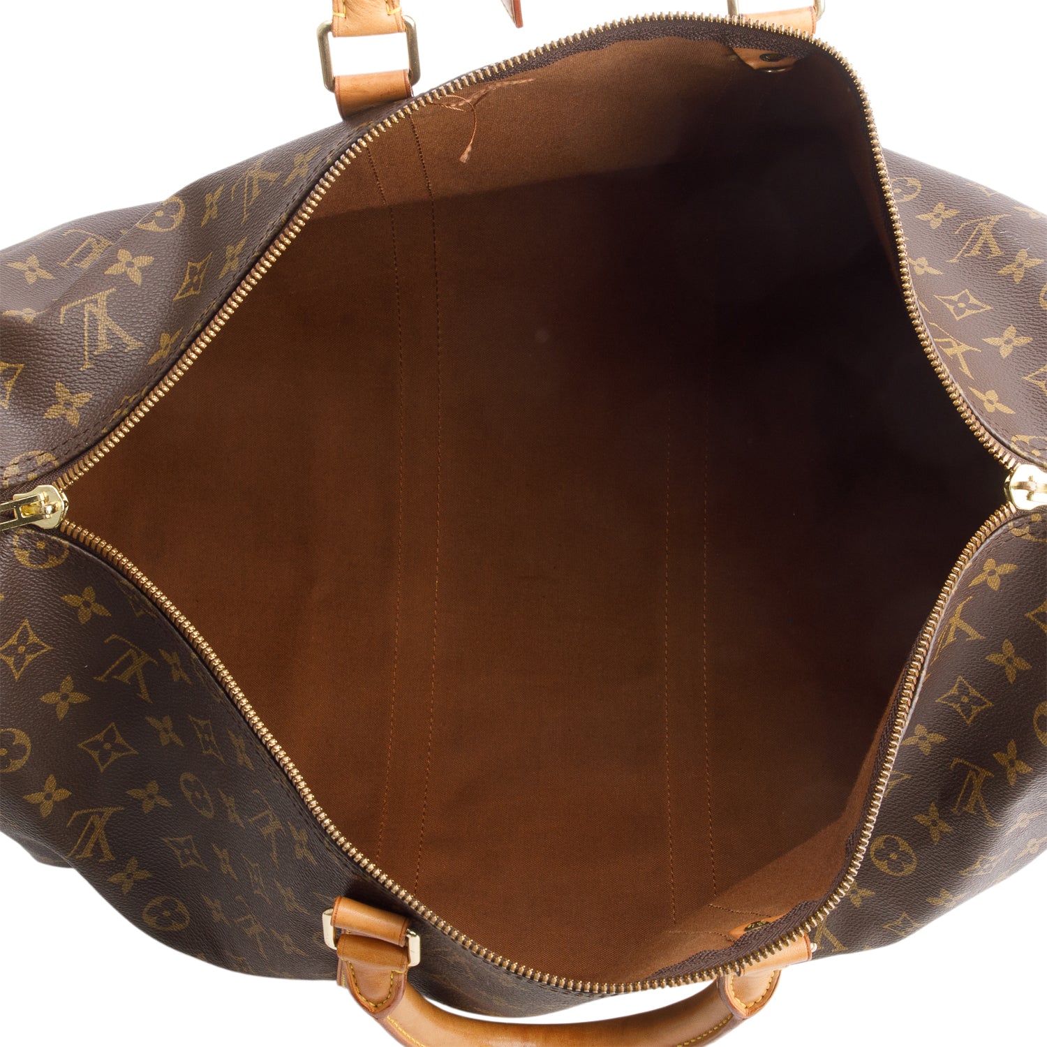 Louis Vuitton Vintage Monogram Keepall Bandouliere 50 w/ Strap - Image 8