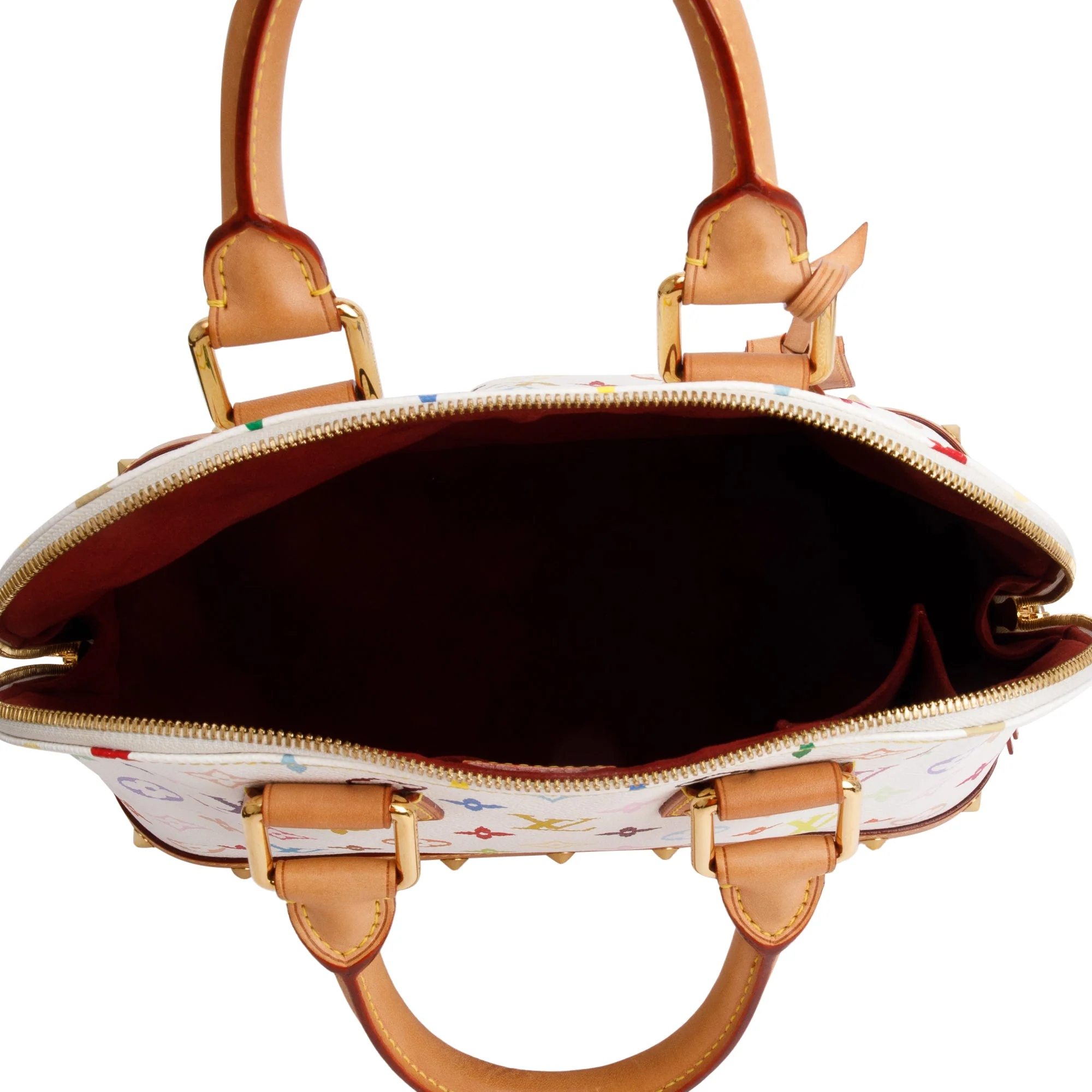 Louis Vuitton White Monogram Multicolour Alma PM - Image 5