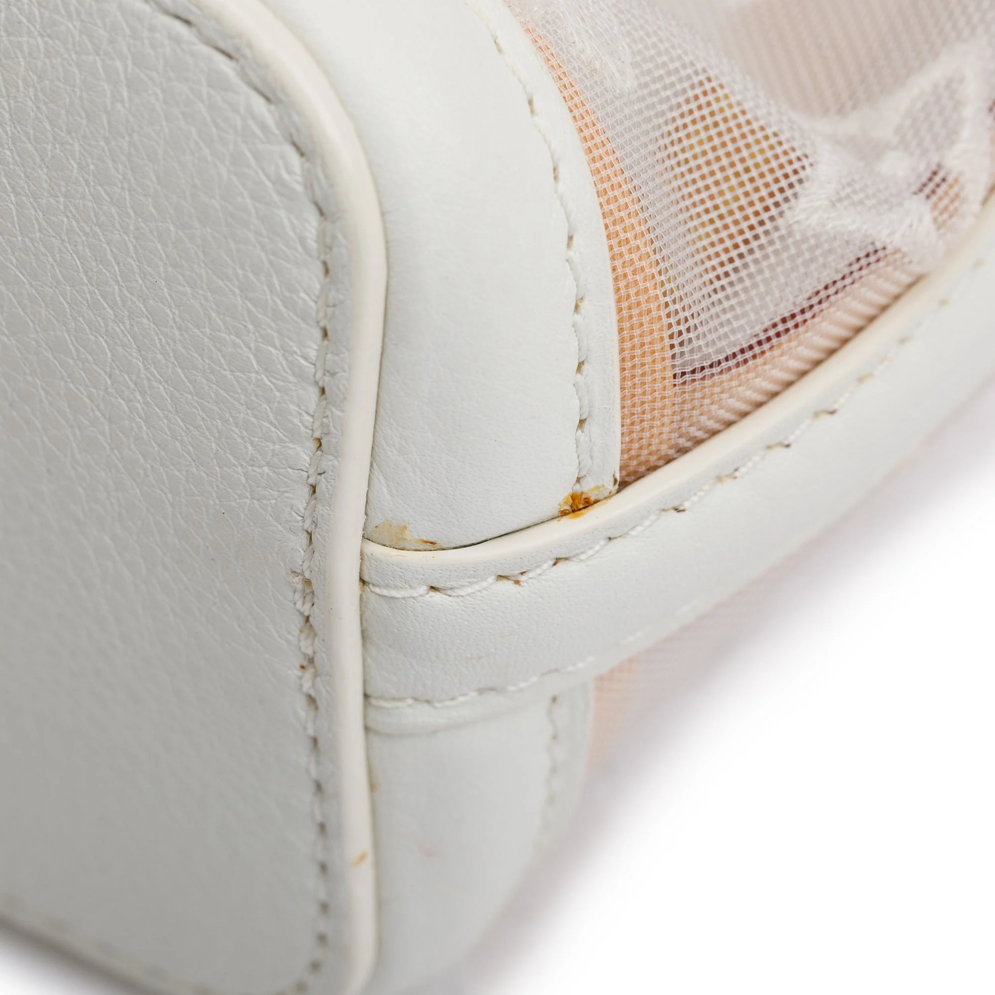 Louis Vuitton White Monogram Transparent Lockit Clutch - Image 5