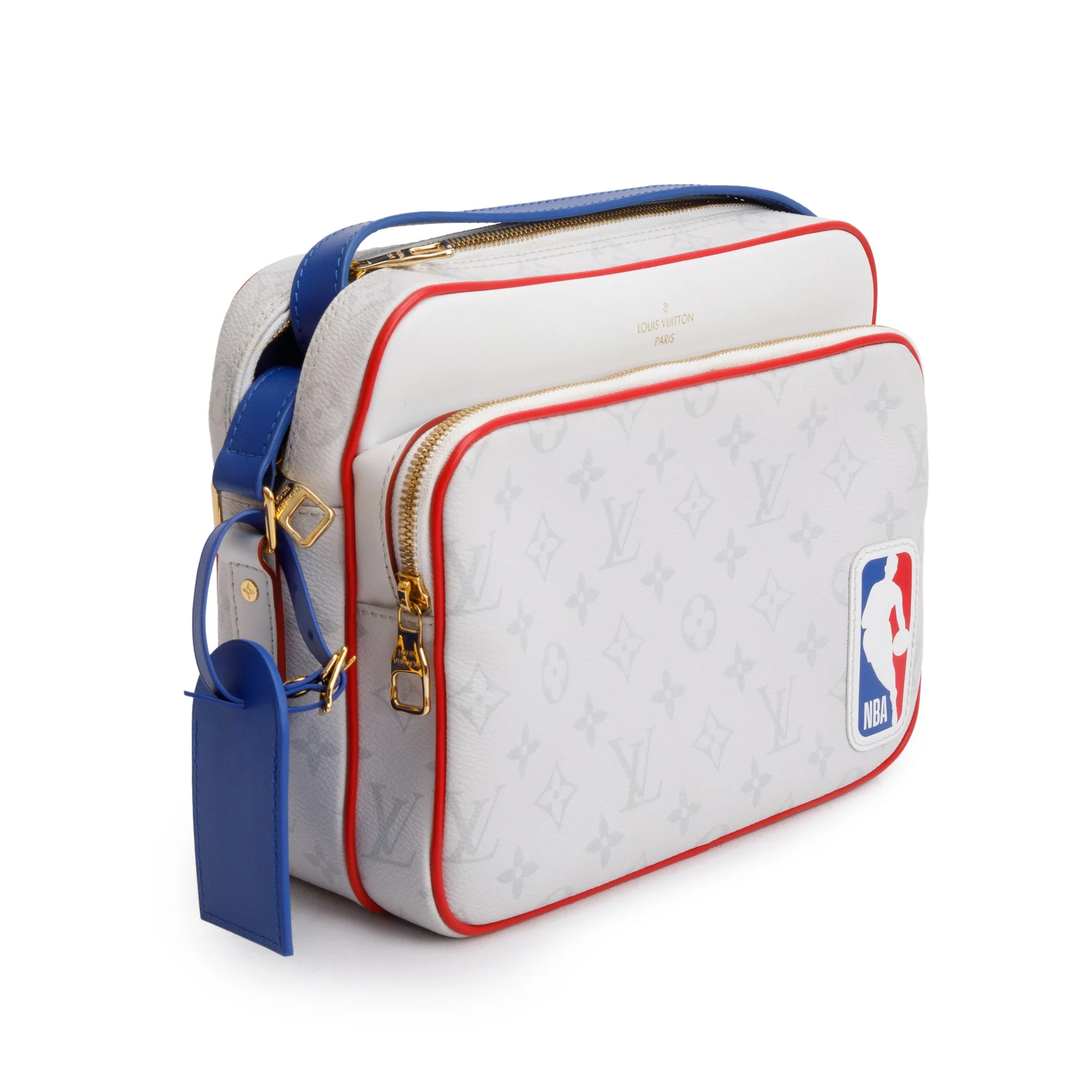 Louis Vuitton x NBA 2021 Antarctica Monogram Nil Messenger Bag PM w/ Box - Image 5