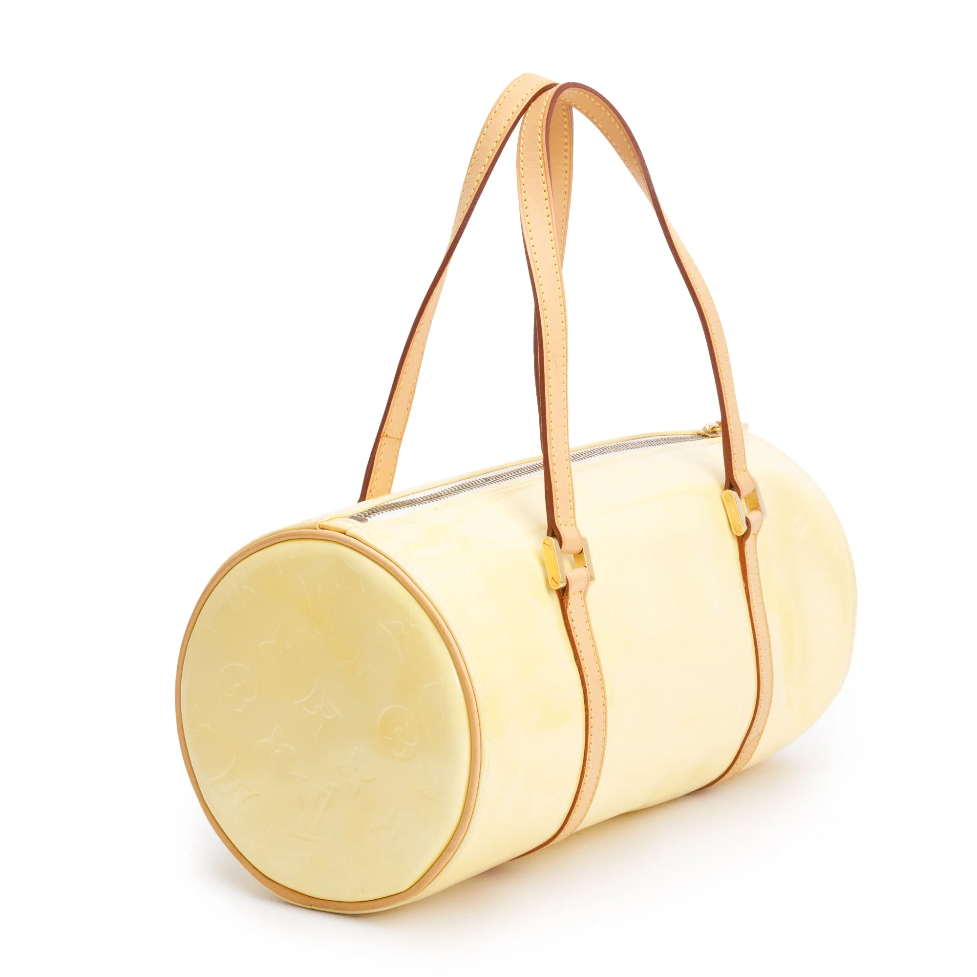Louis Vuitton Yellow Monogram Vernis Bedford Bag - Image 4