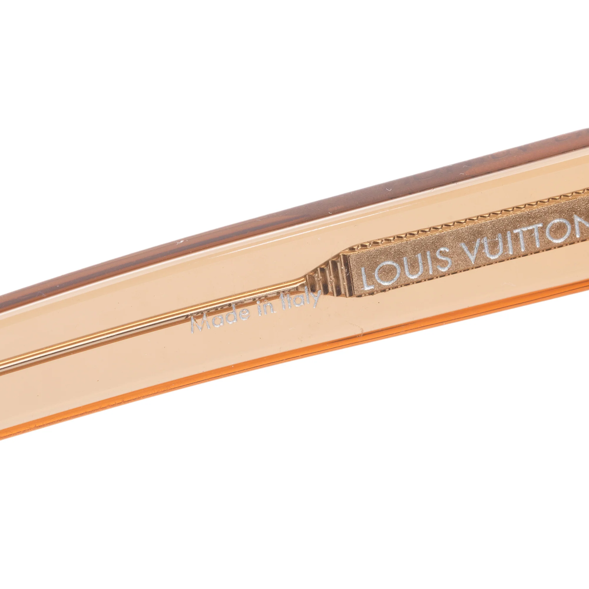 Louis Vuitton Z1704E Brown Acetate Sunglasses w/ Box - Image 3