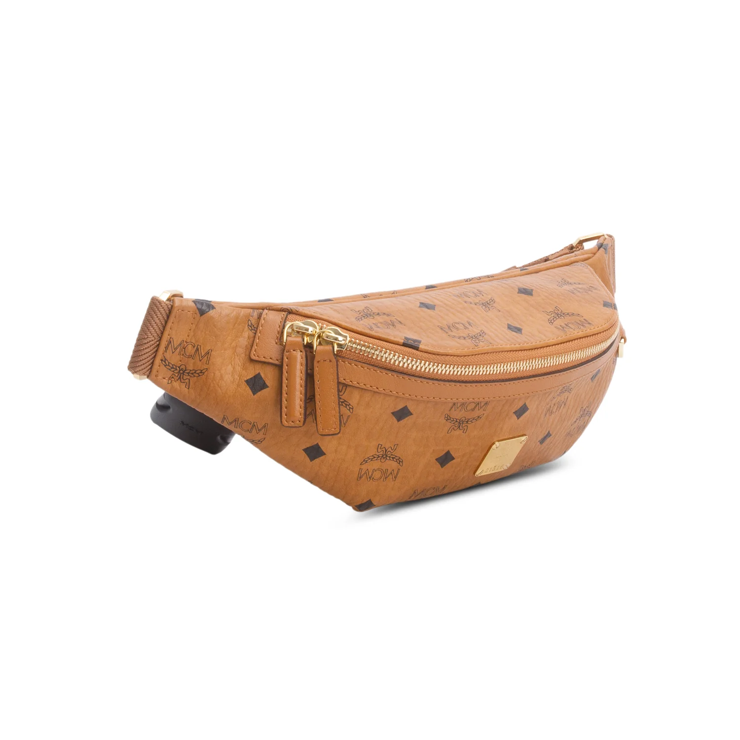 MCM Cognac Visetos Fursten Belt Bag - Image 2