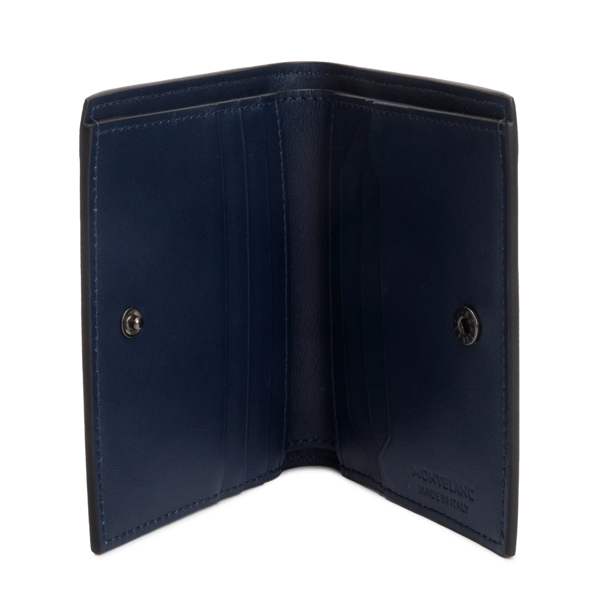 Montblanc 2024 Blue Leather Extreme 3.0 Compact Wallet w/ Box & Receipt - Image 6