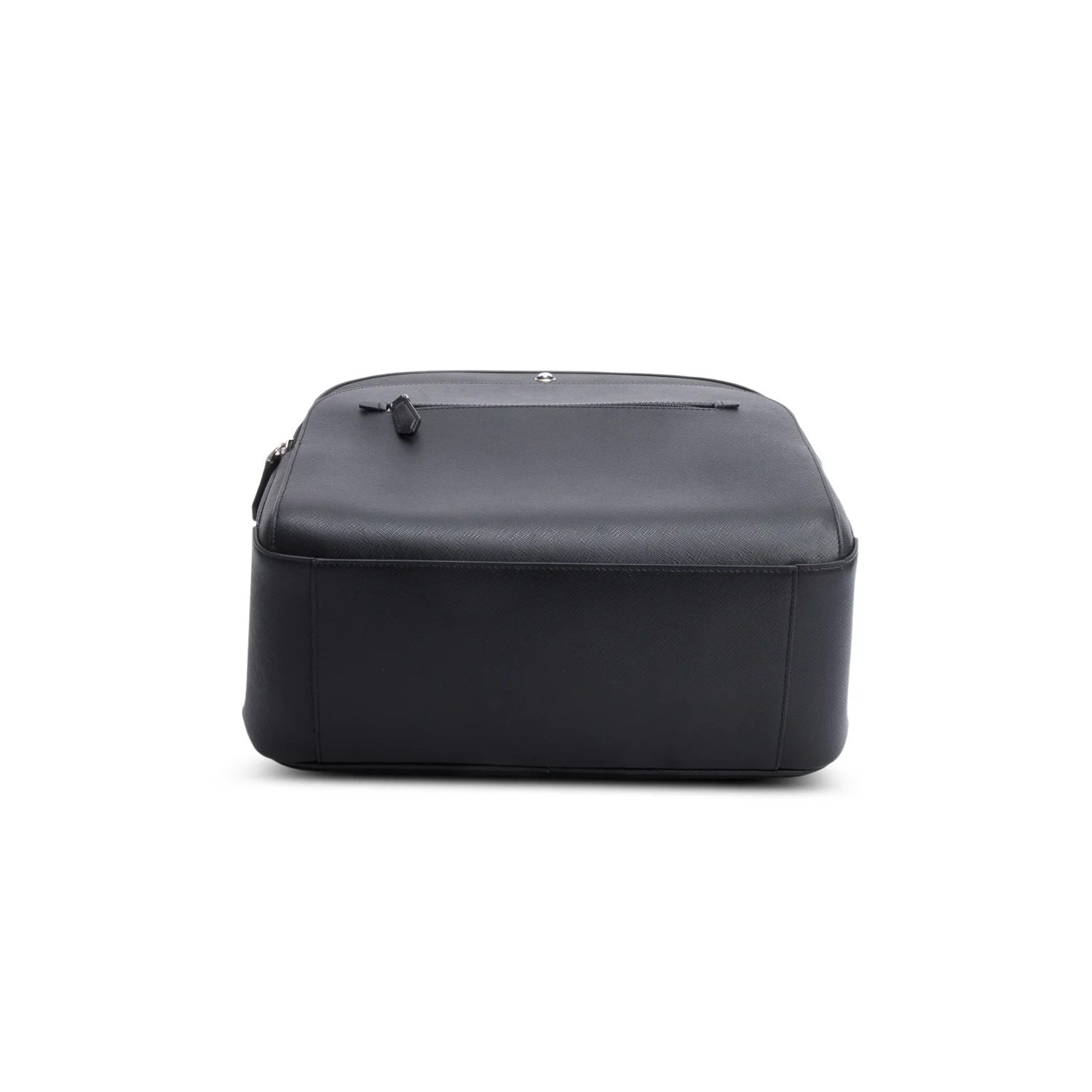 Montblanc Black Leather Medium 3 Compartments Sartorial Backpack - Image 6
