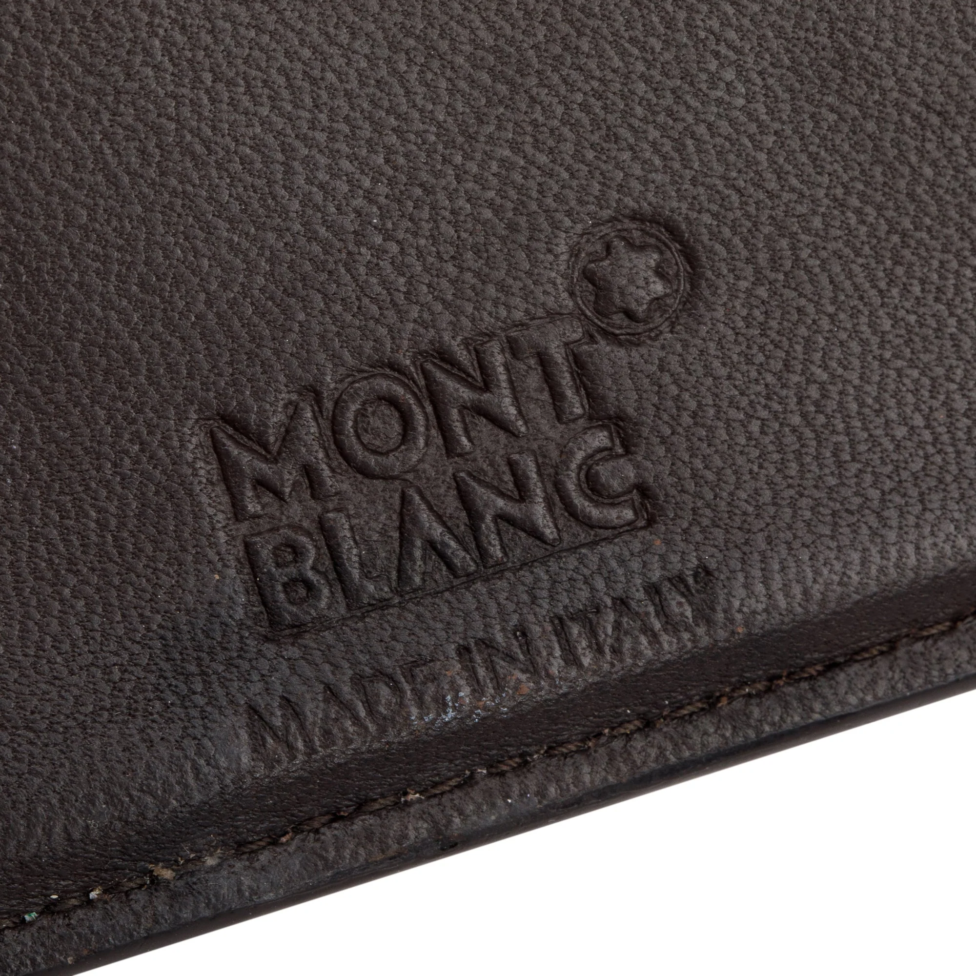 Montblanc Brown Leather 6CC Sartorial Wallet - Image 6