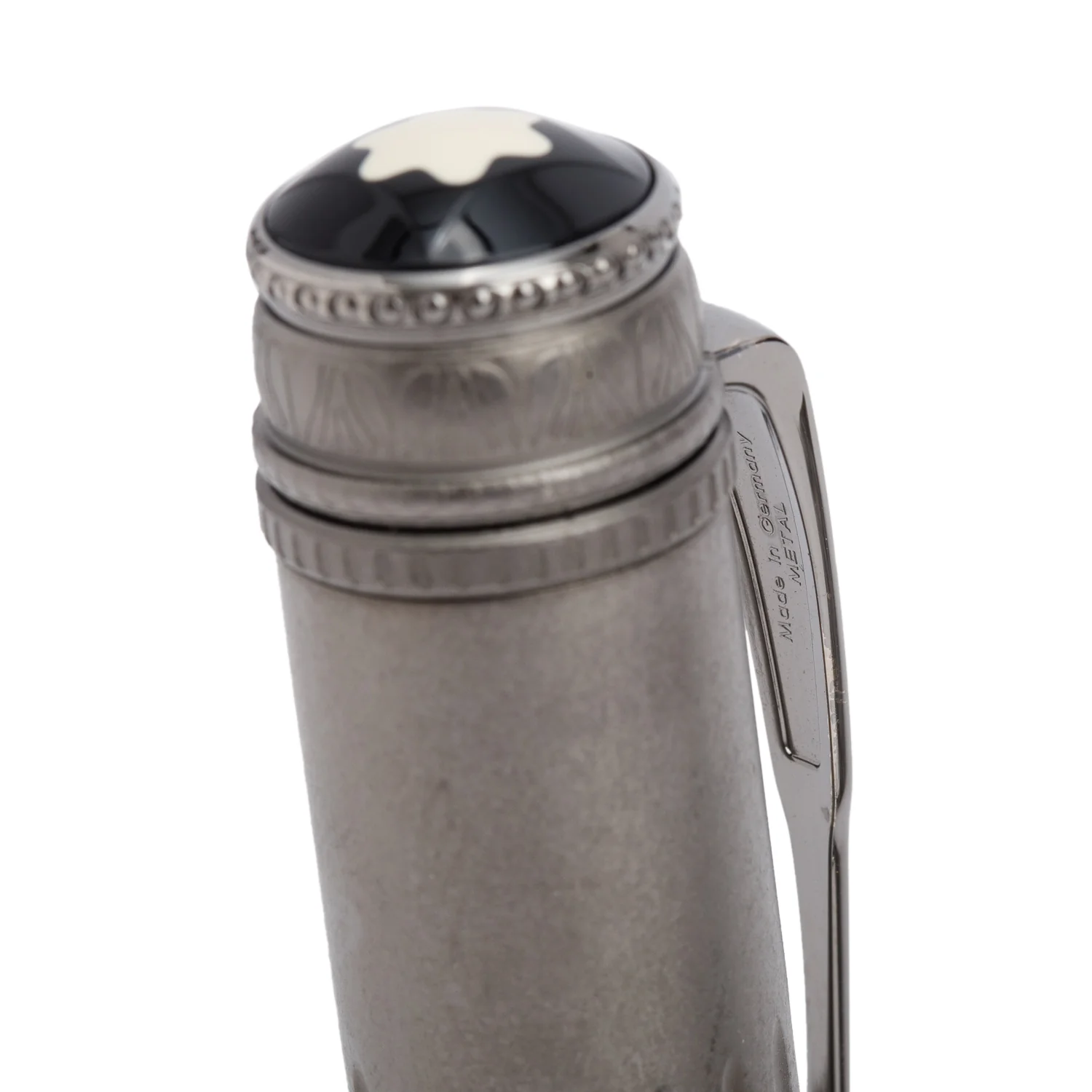 Montblanc Gun-Metal Ruthenium Limited Edition Patron of Art Hommage à Scipione Borghese Fountain Pen w/ Case - Image 4