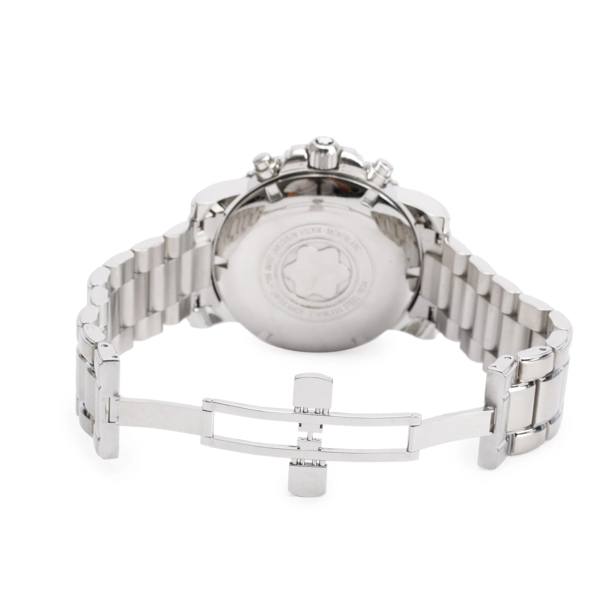 Montblanc Stainless Steel Sport 41 MM Chronograph Automatic Watch - Image 4