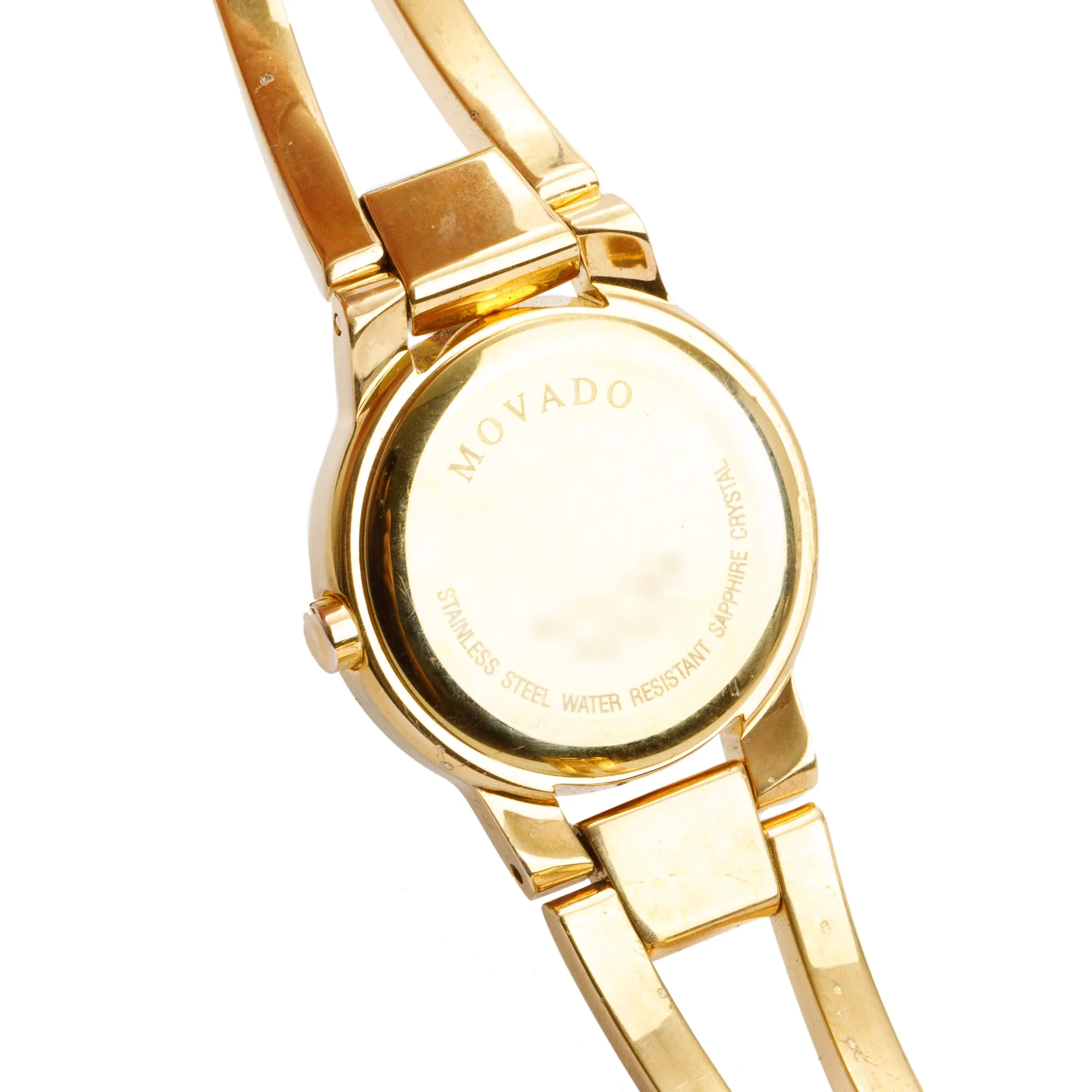 Movado Gold-Plated Stainless Steel Amarosa 24 MM Watch - Image 5