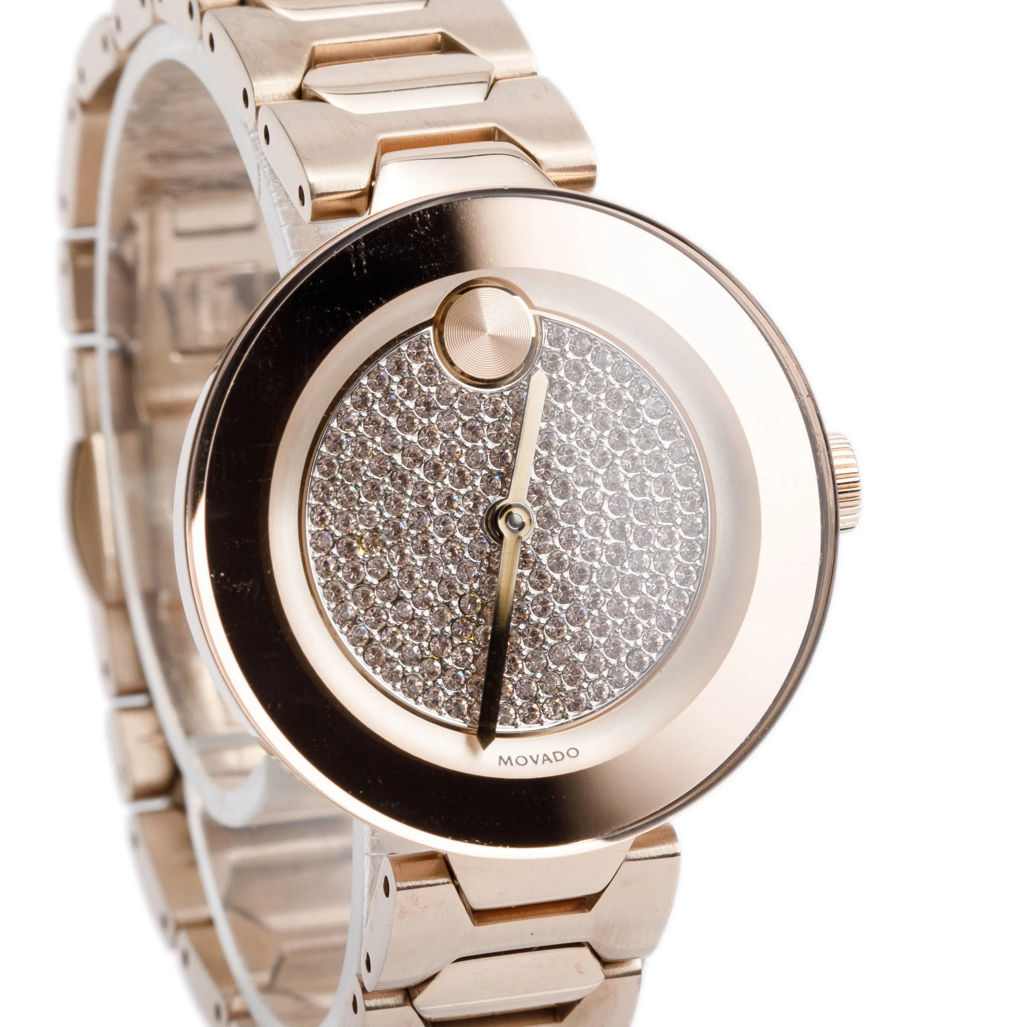 Movado Rose Gold-Plated & Stainless Steel Bold 32 MM Quartz Watch - Image 2