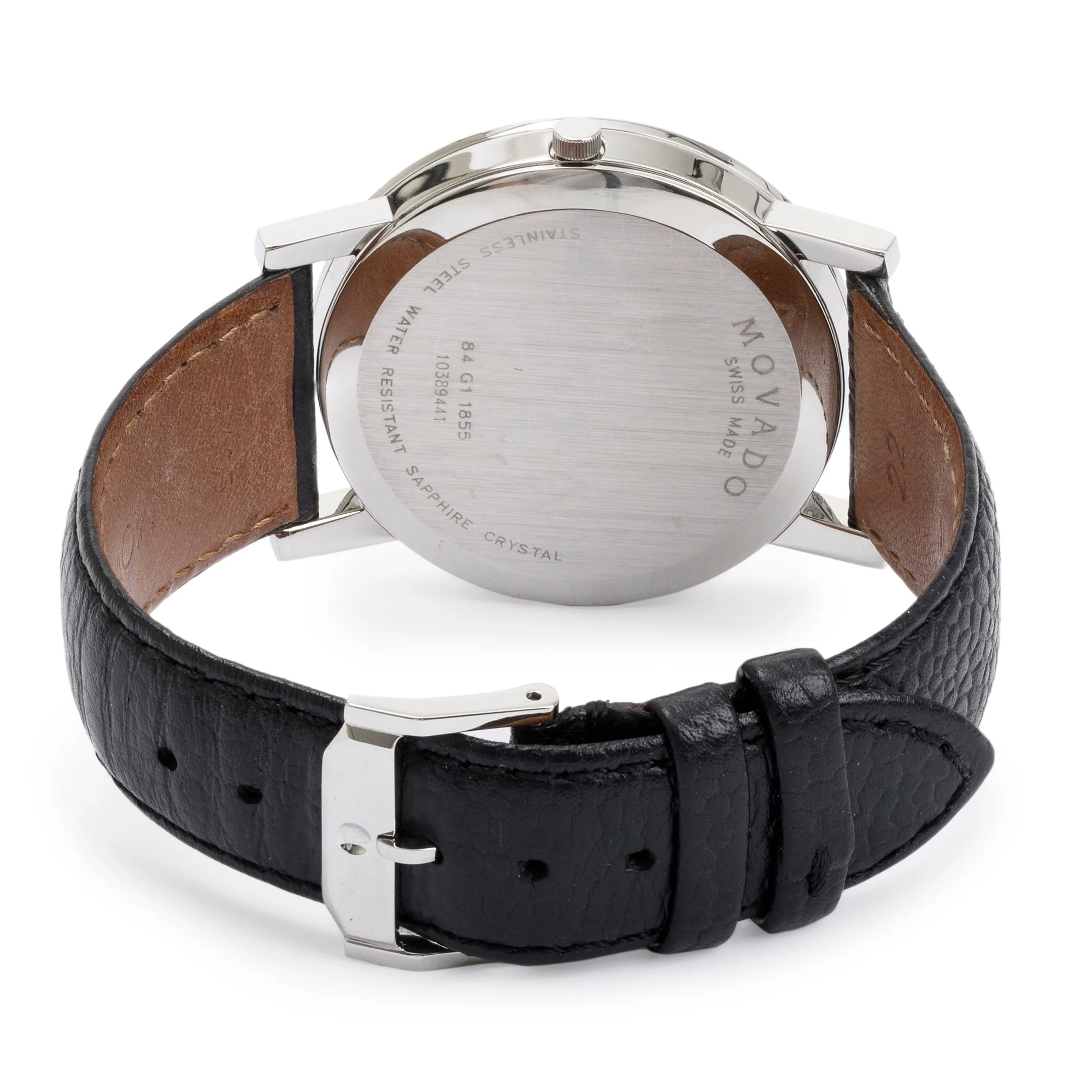 Movado Stainless Steel Classic 40 MM Watch - Image 3