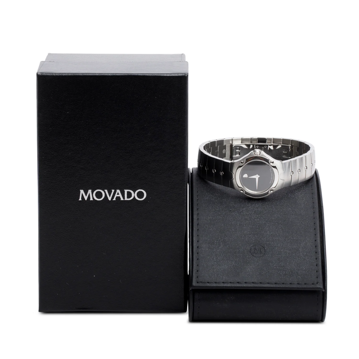 Movado Stainless Steel Museum Sports Edition 27 MM Quartz Watch w/ Box - Image 2