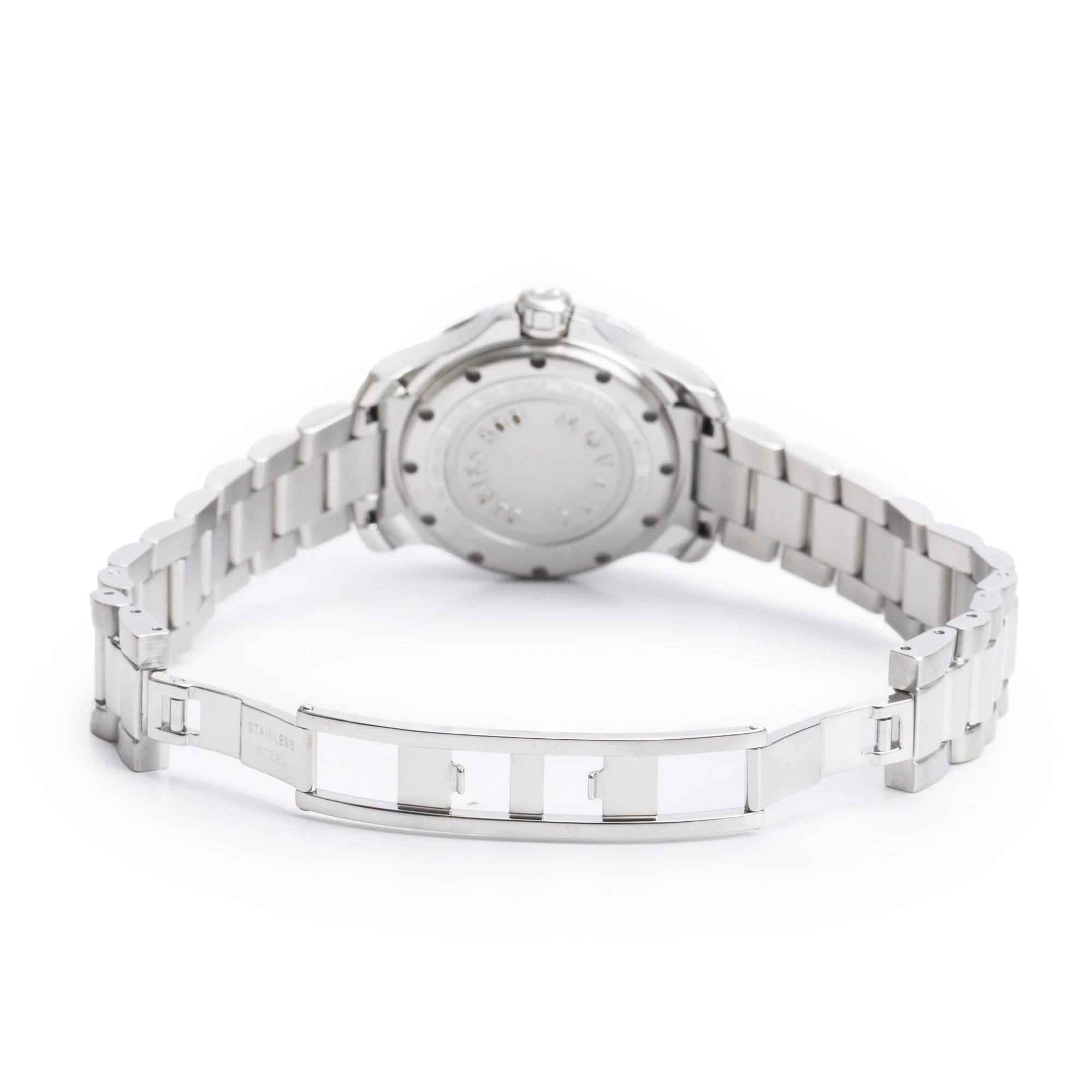 Movado Stainless Steel Series 800 Diamond Bezel & Dial 30 MM Quartz Watch - Image 4